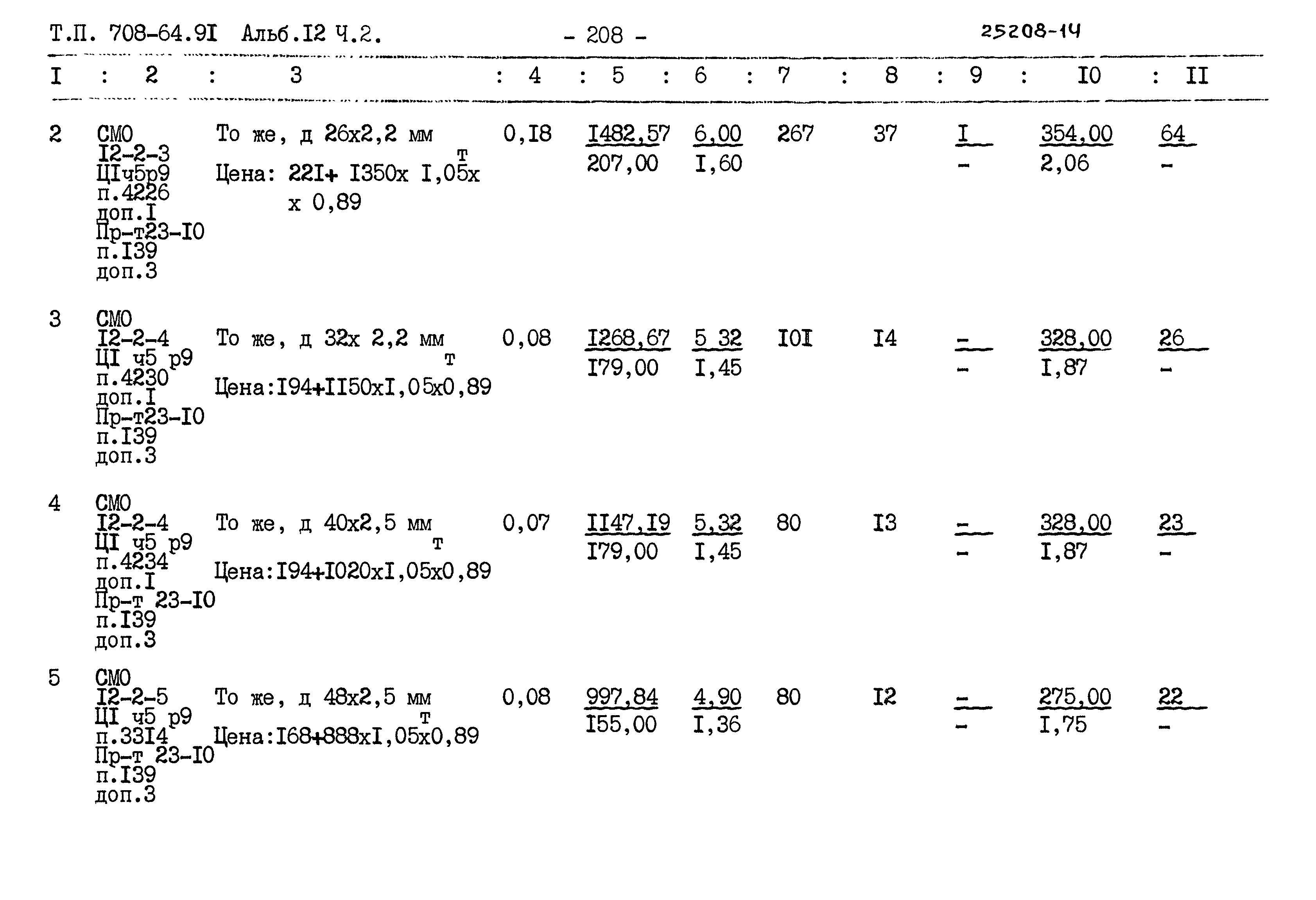 Типовой проект 708-64.91