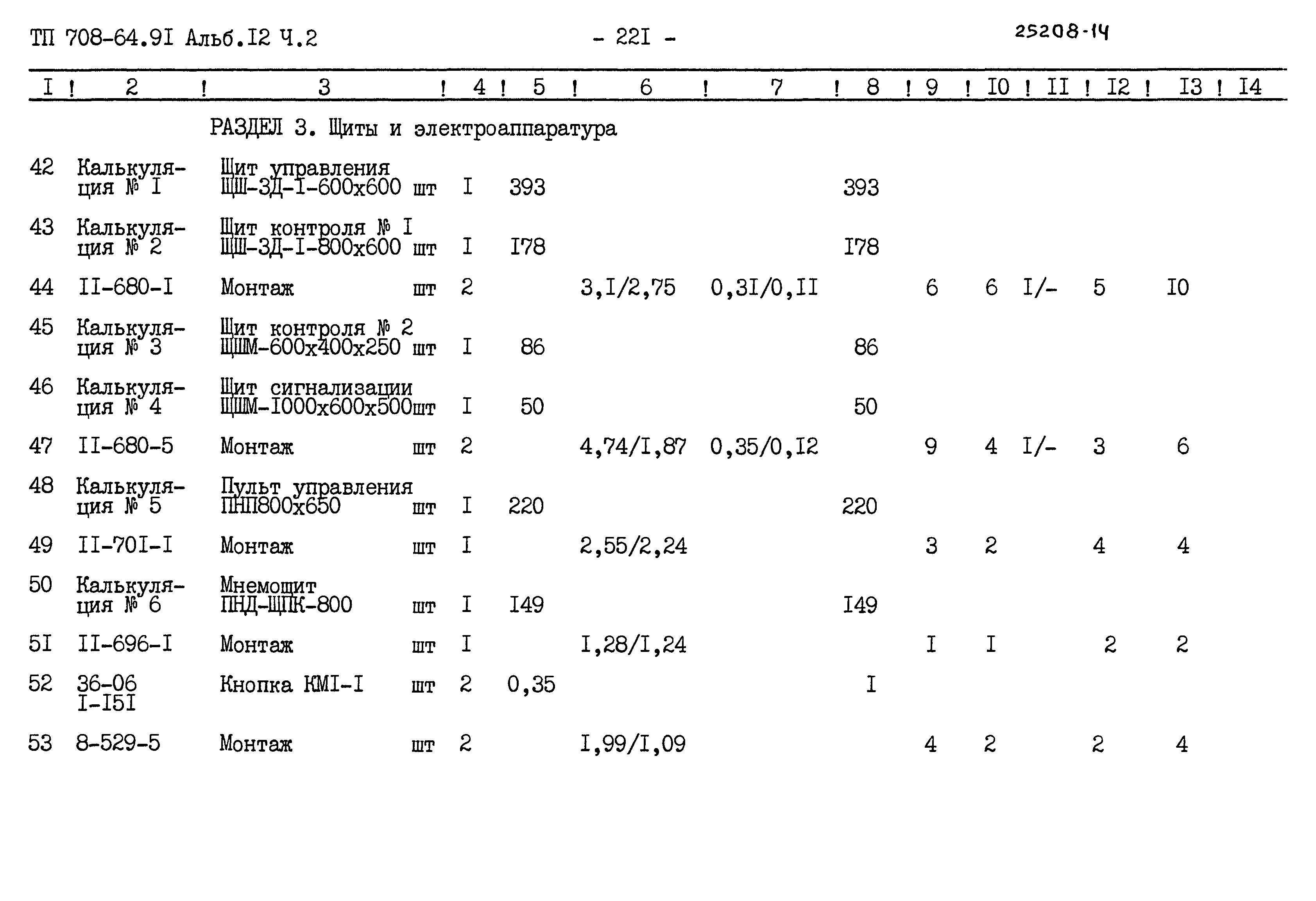 Типовой проект 708-64.91