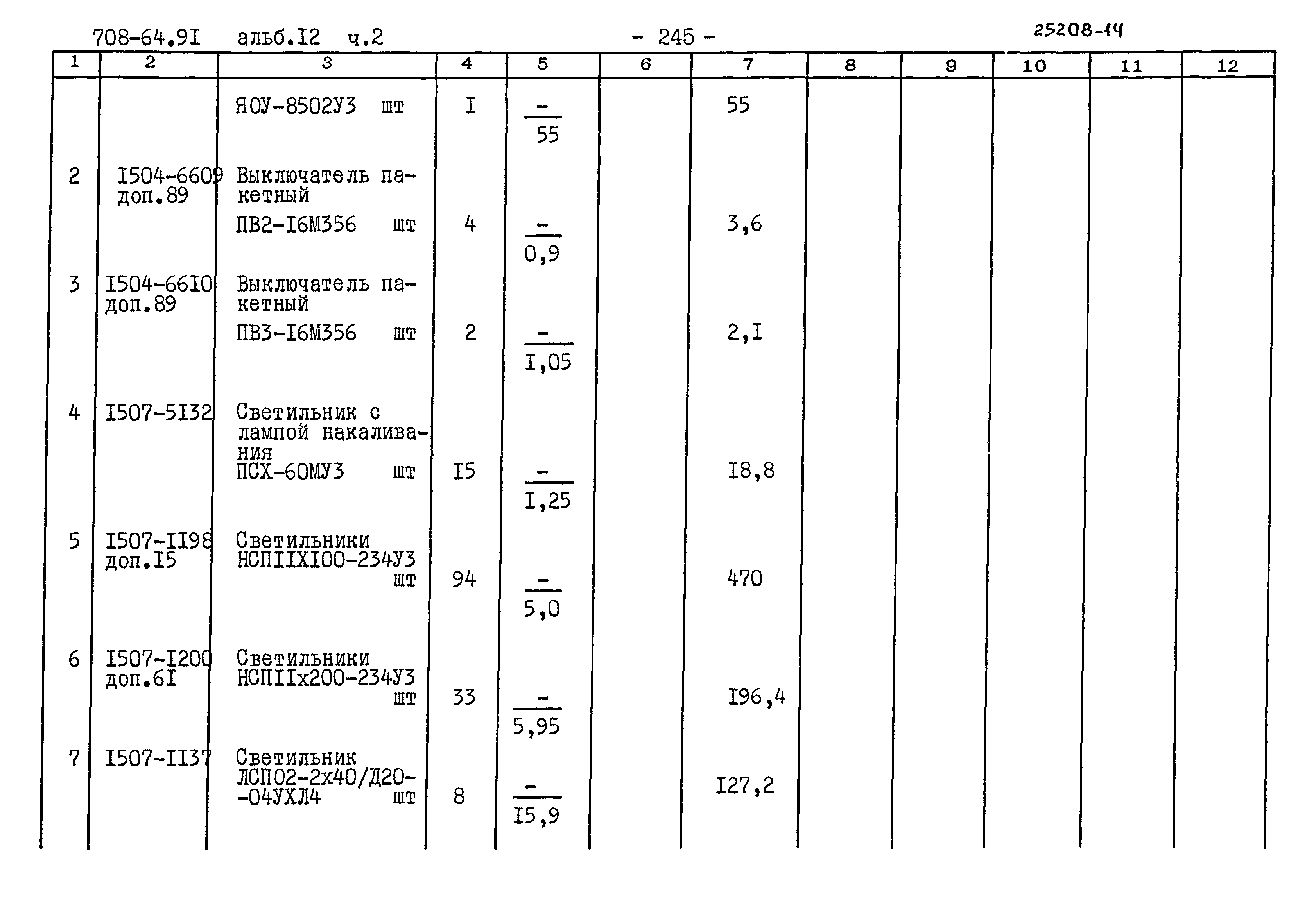 Типовой проект 708-64.91