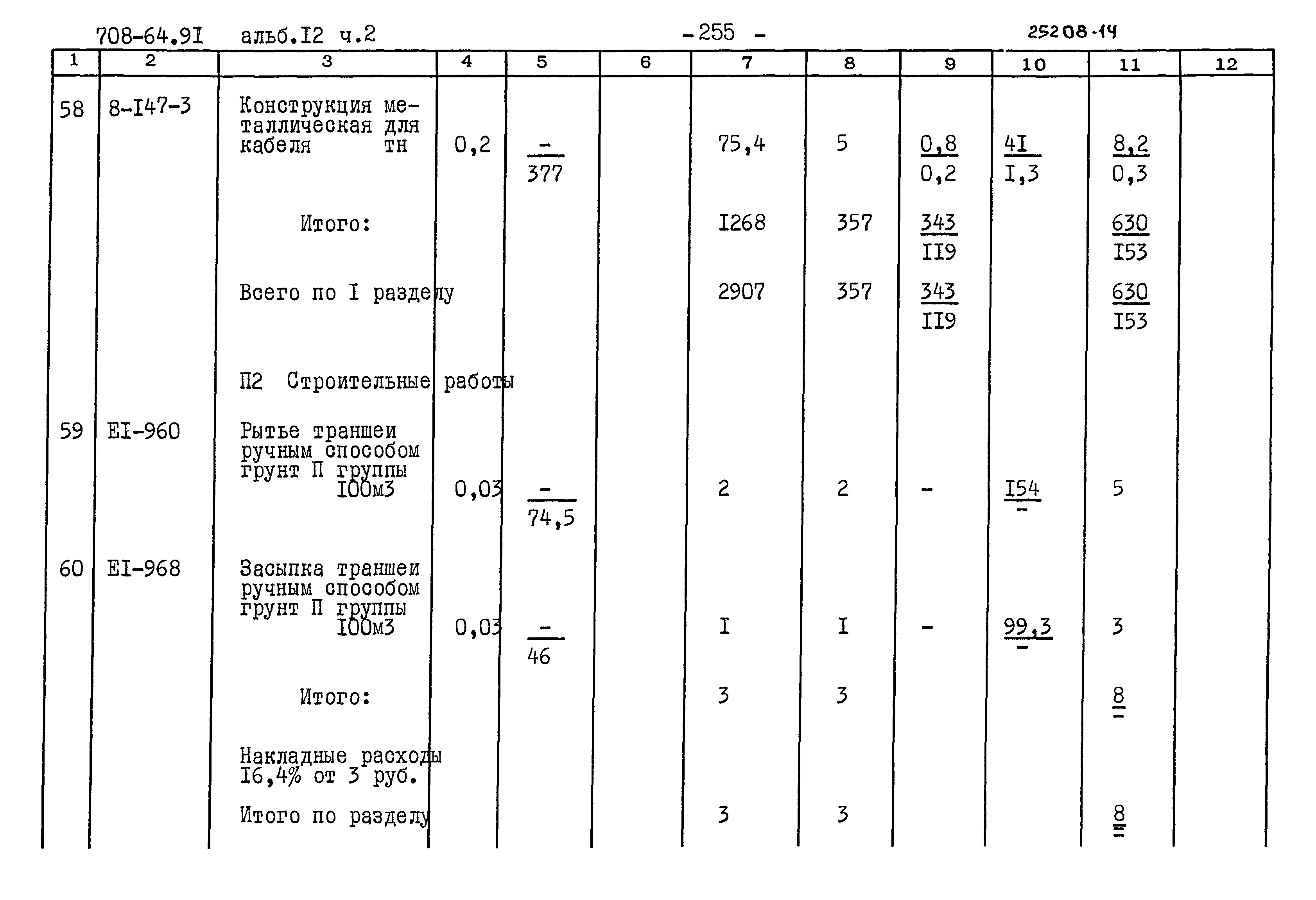 Типовой проект 708-64.91