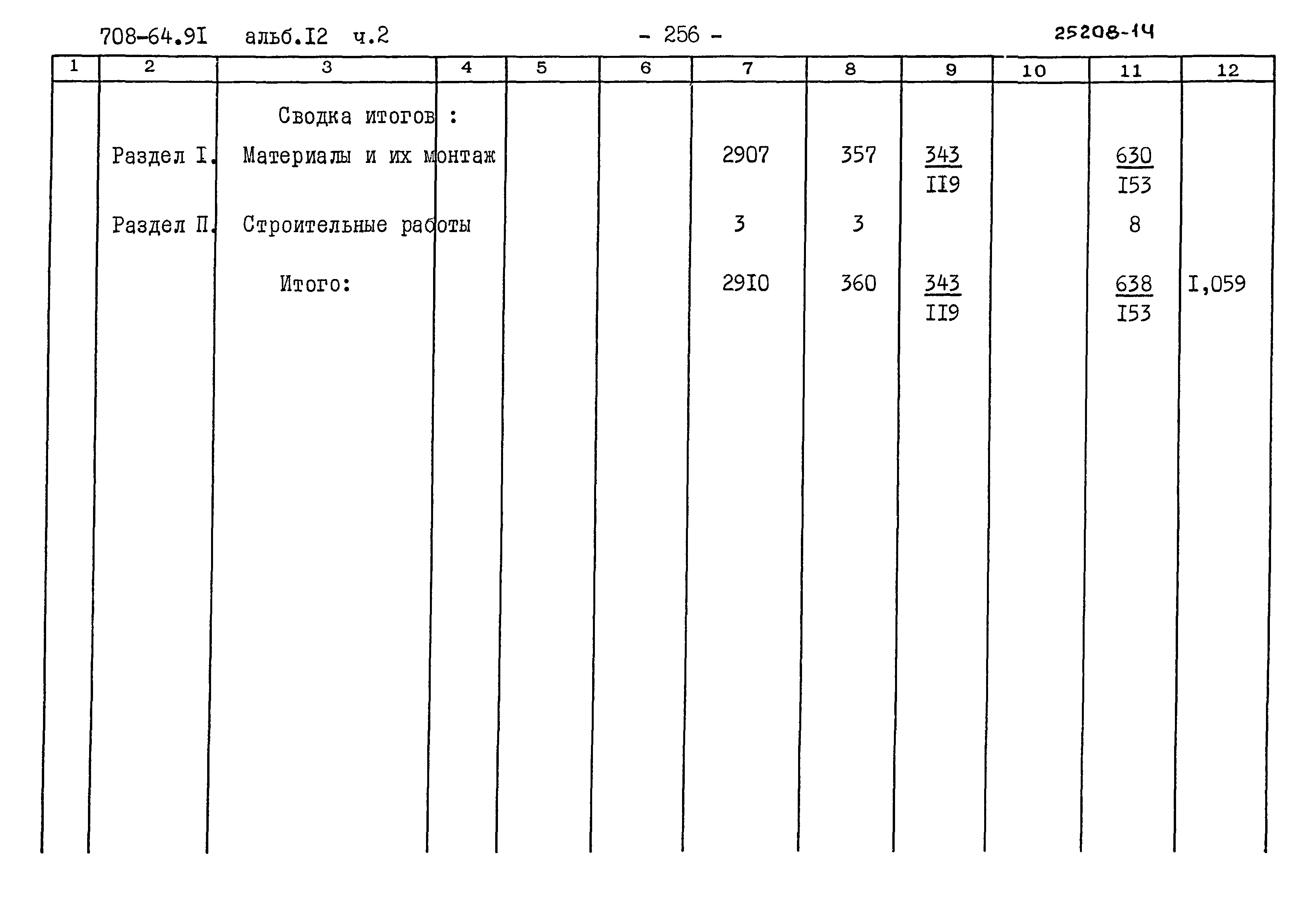 Типовой проект 708-64.91