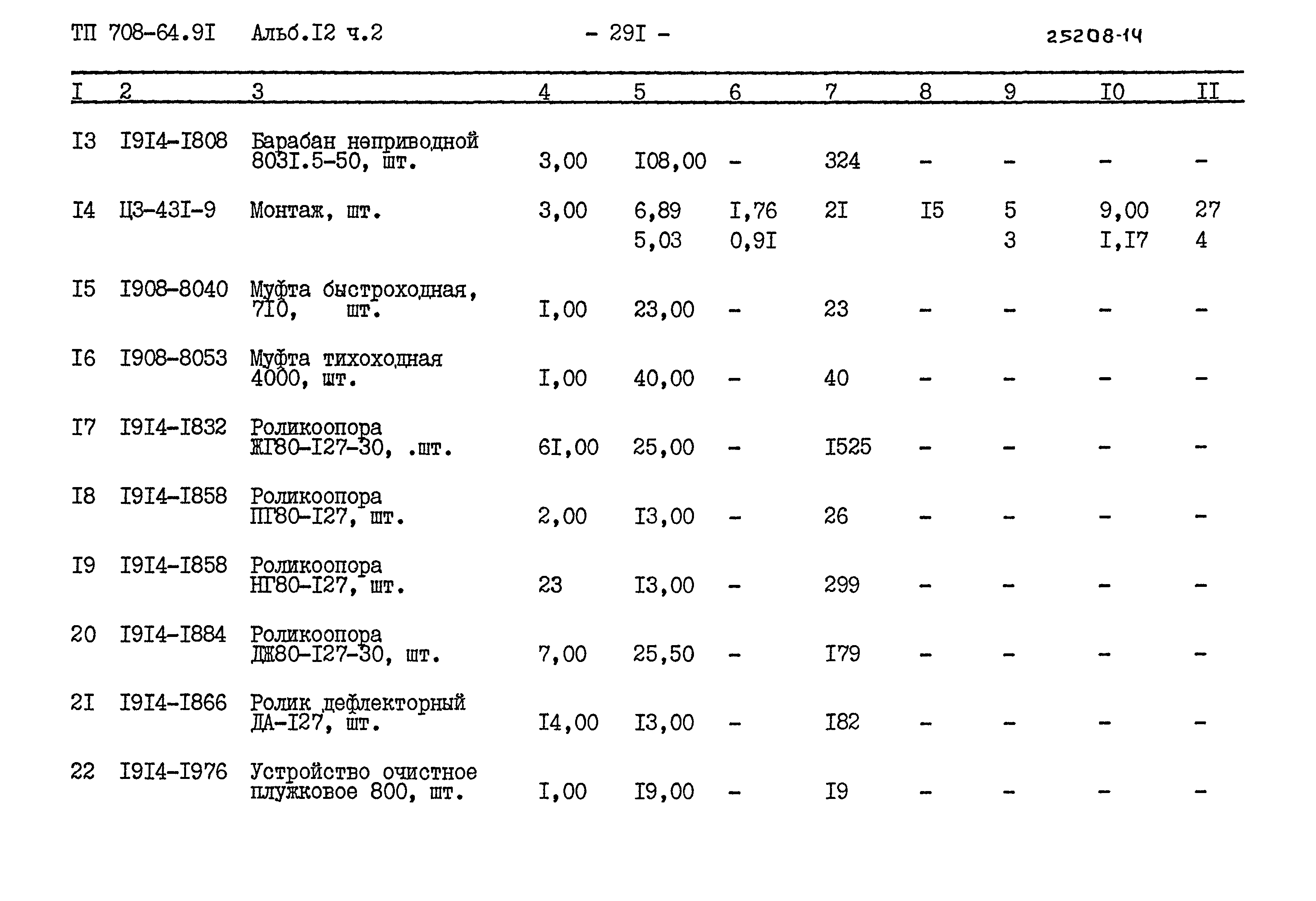 Типовой проект 708-64.91