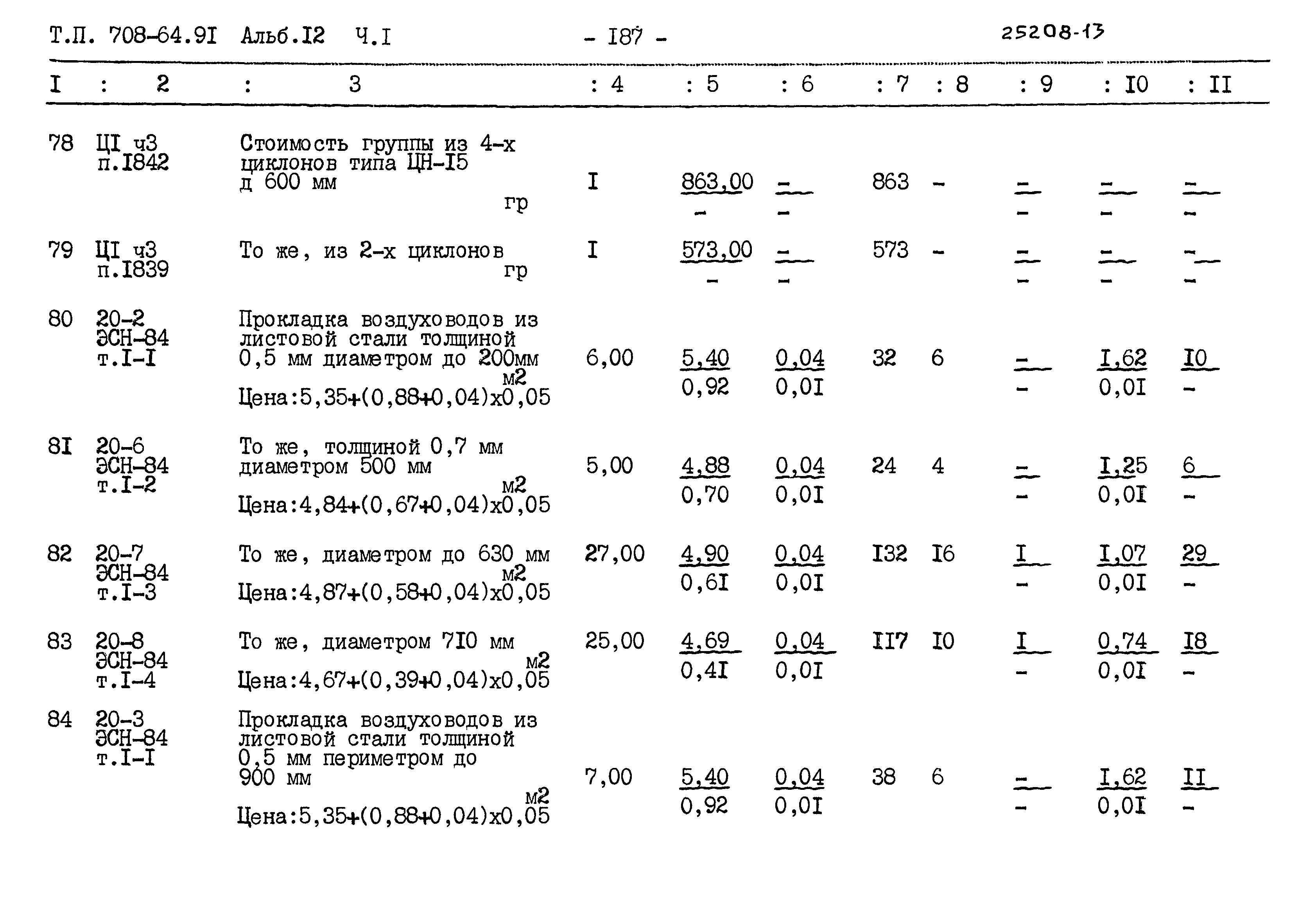 Типовой проект 708-64.91