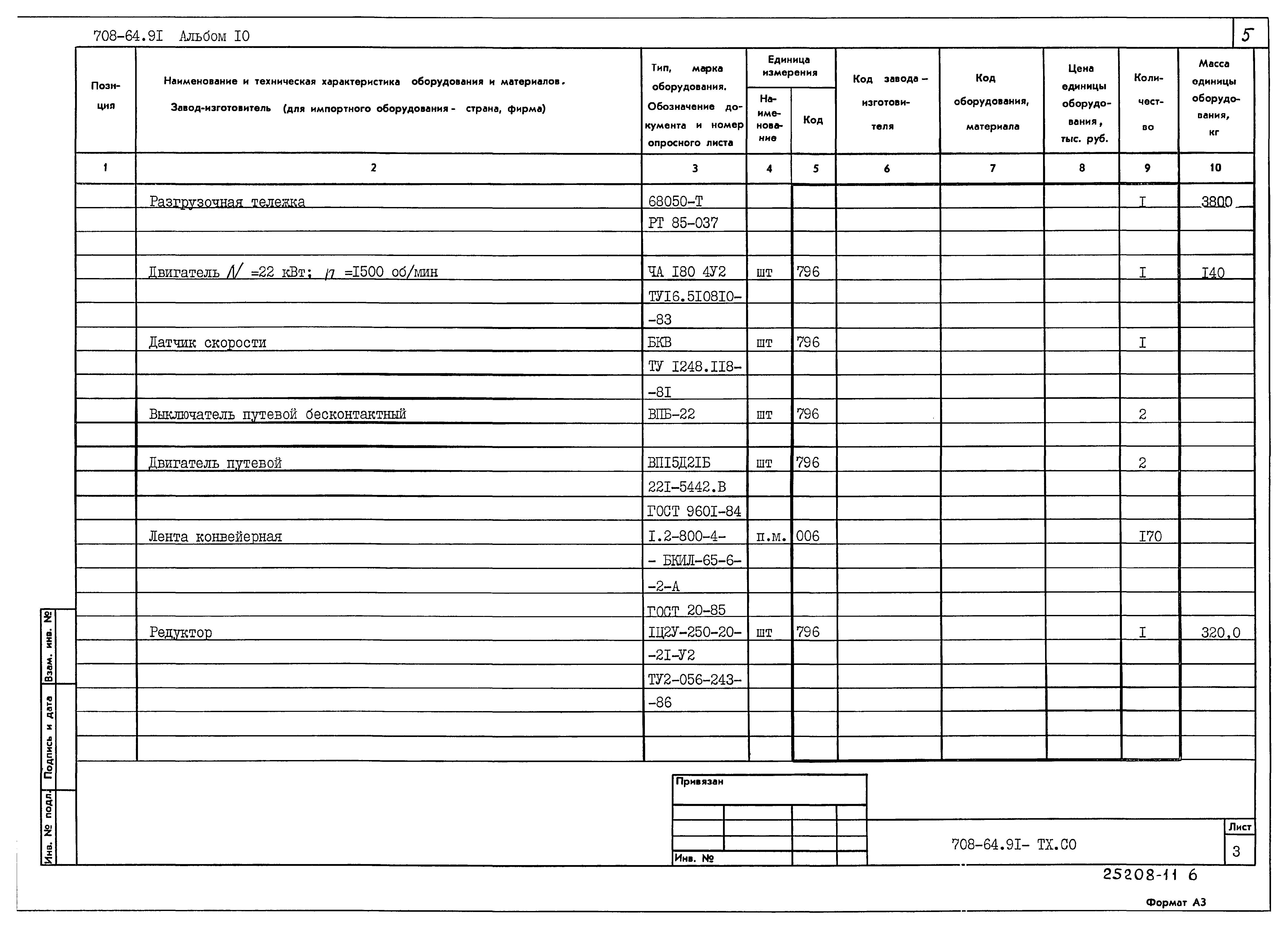 Типовой проект 708-64.91
