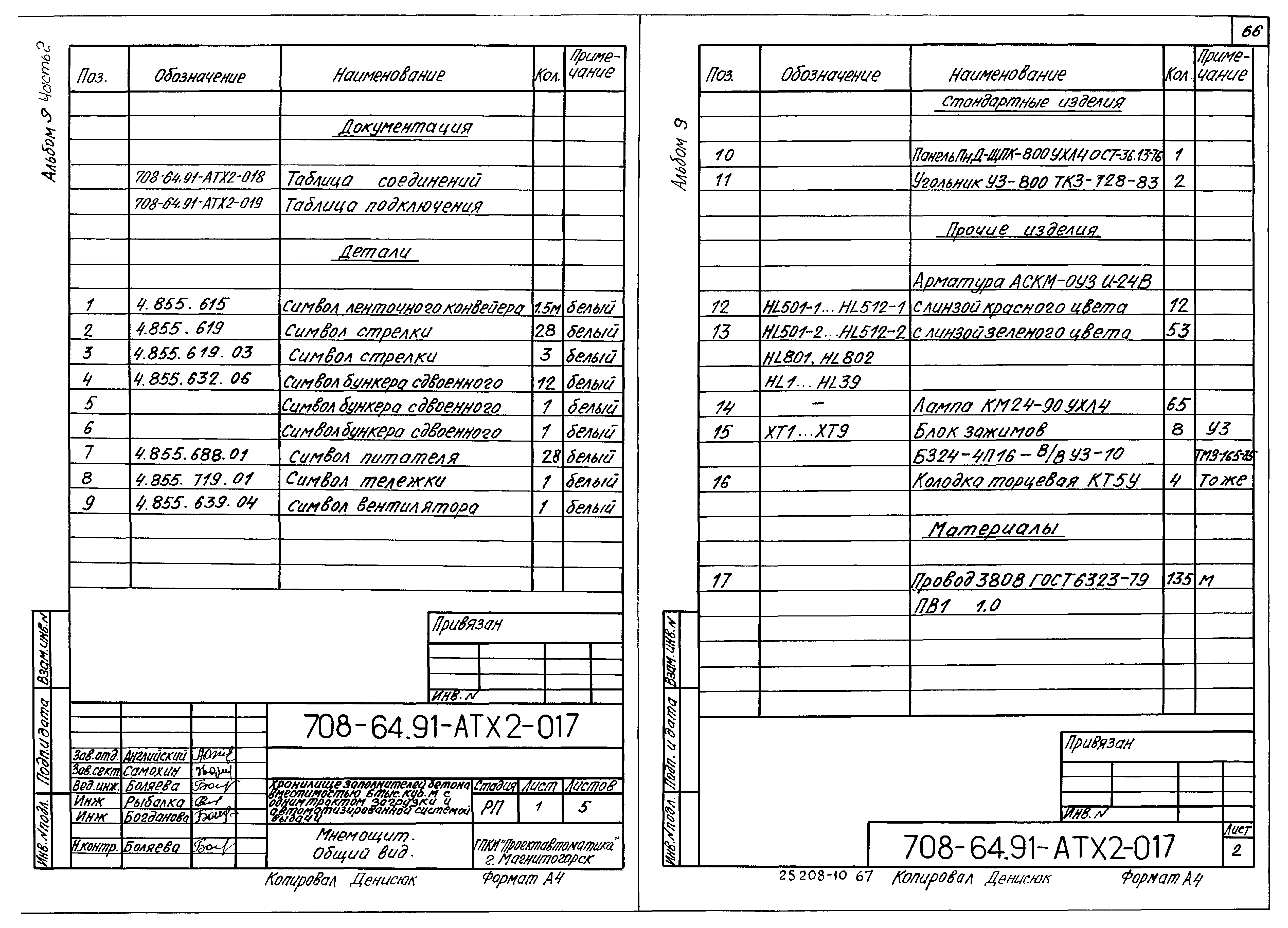 Типовой проект 708-64.91