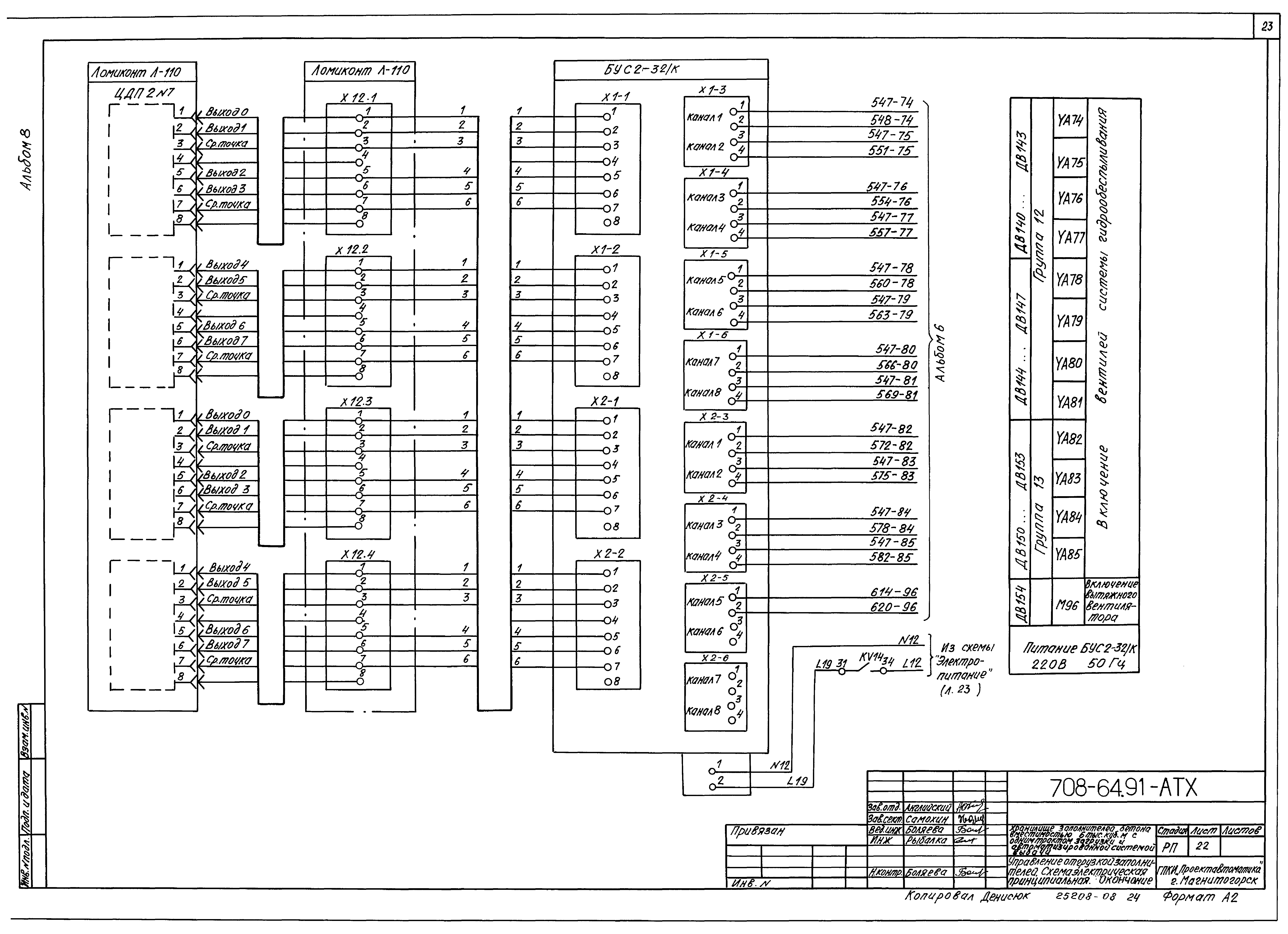 Типовой проект 708-64.91