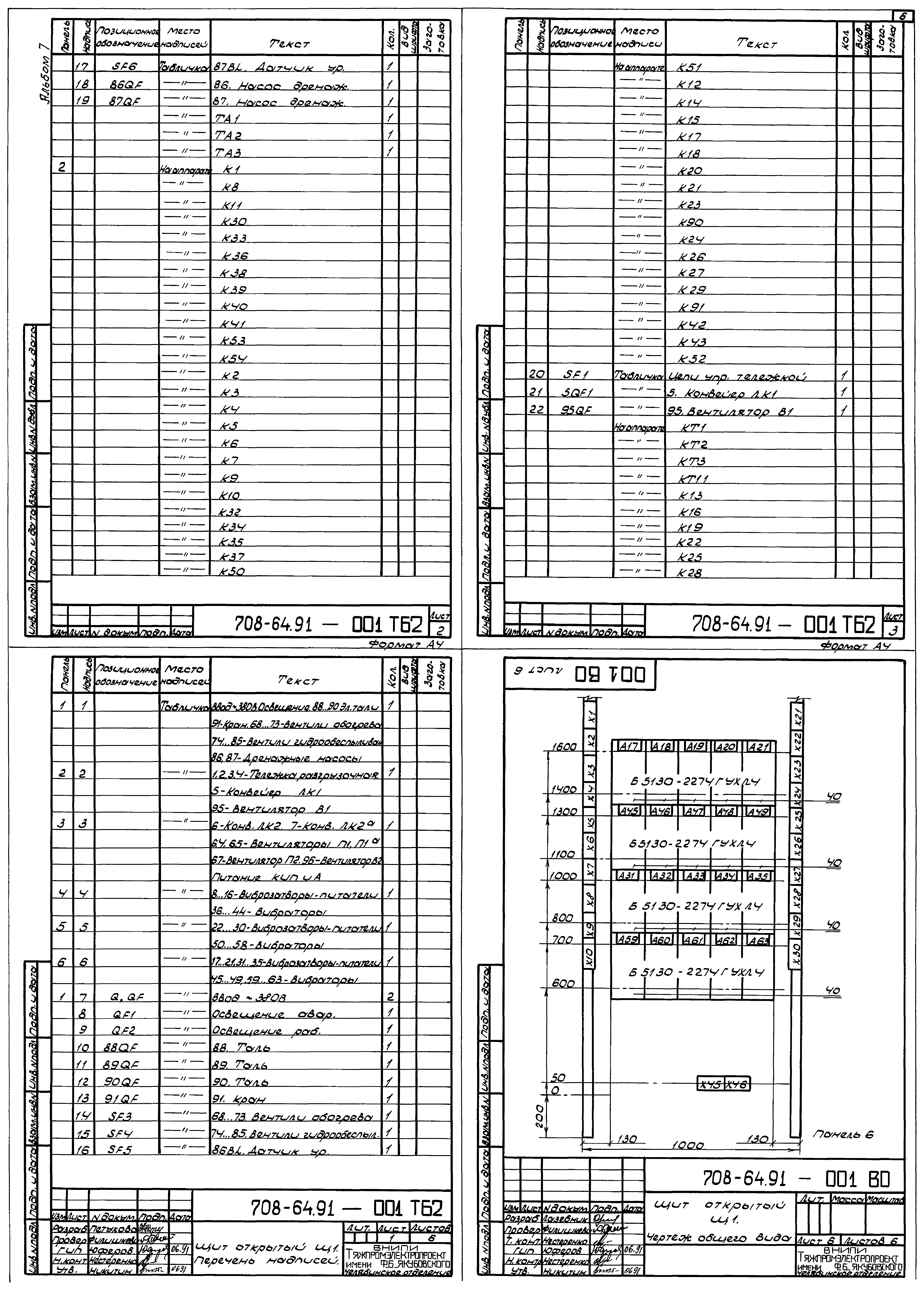 Типовой проект 708-64.91