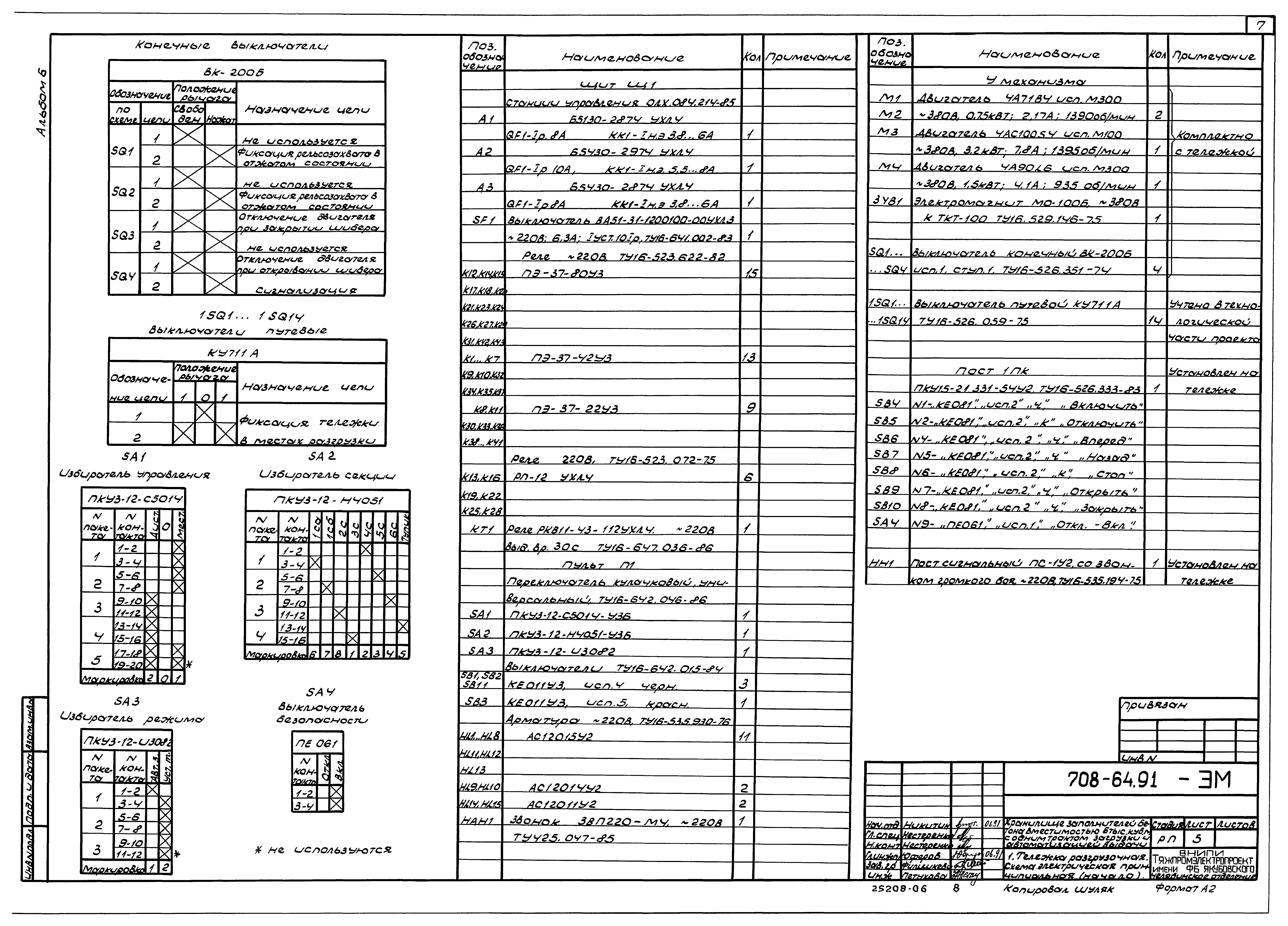 Типовой проект 708-64.91