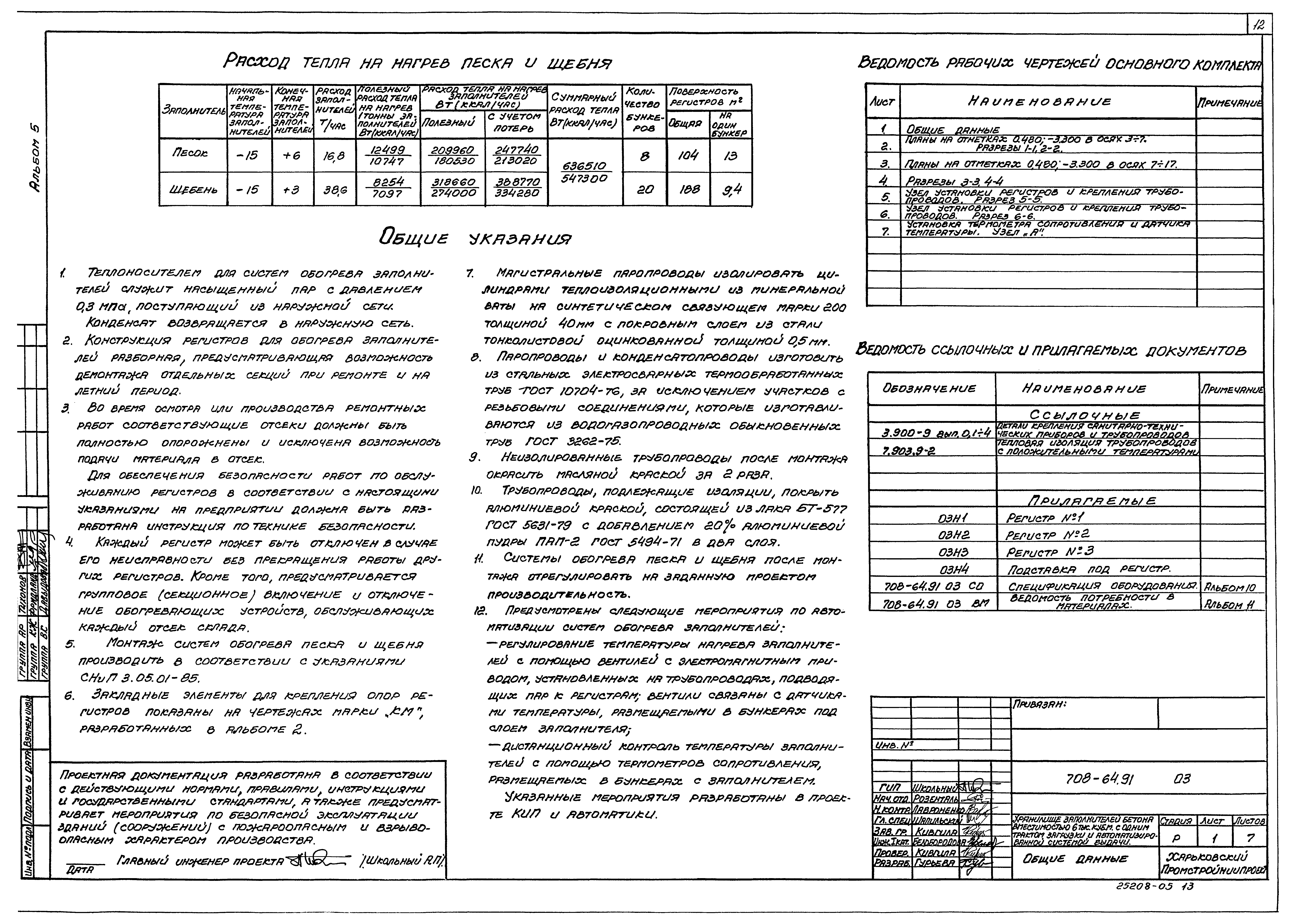 Типовой проект 708-64.91
