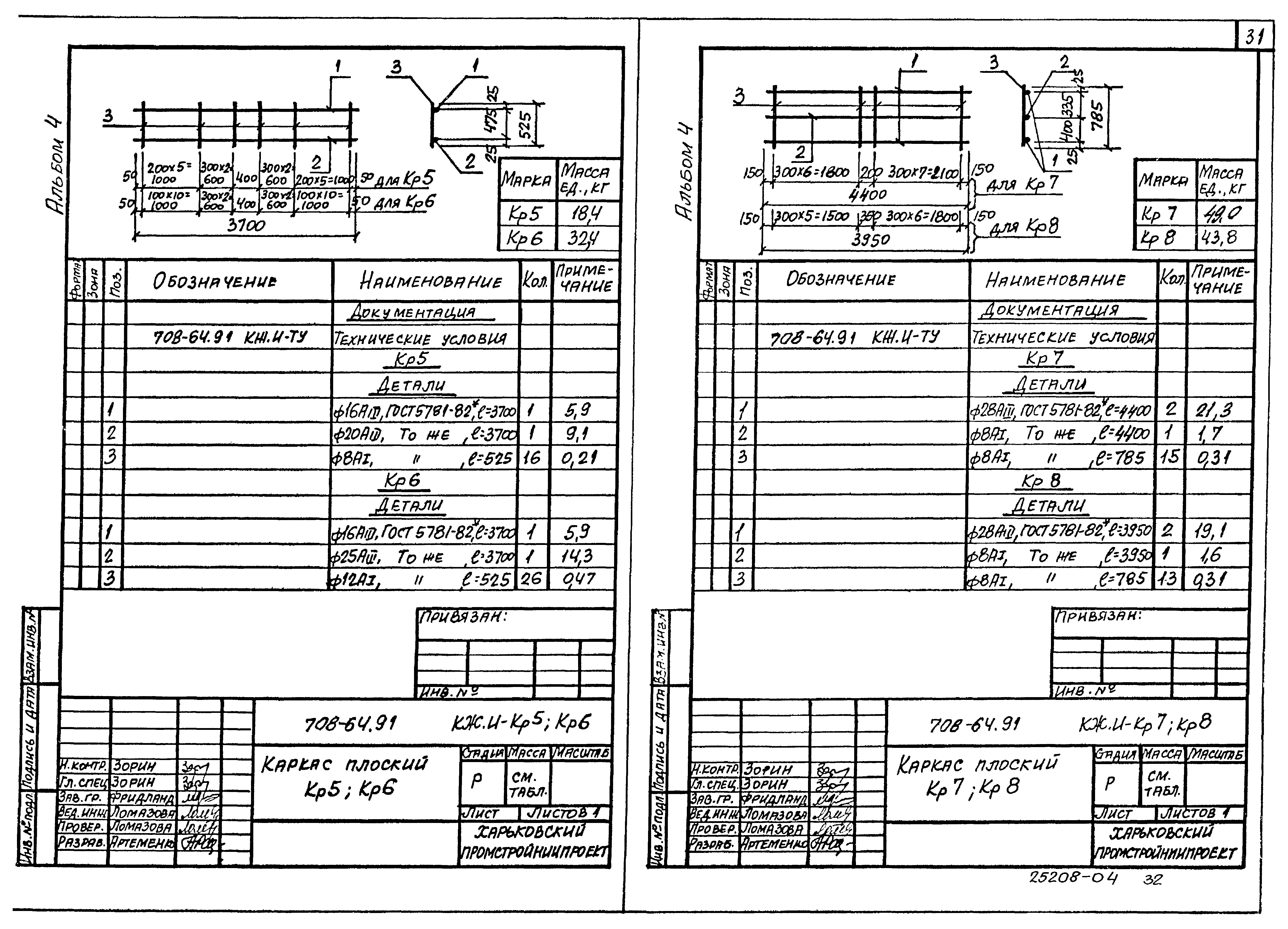 Типовой проект 708-64.91