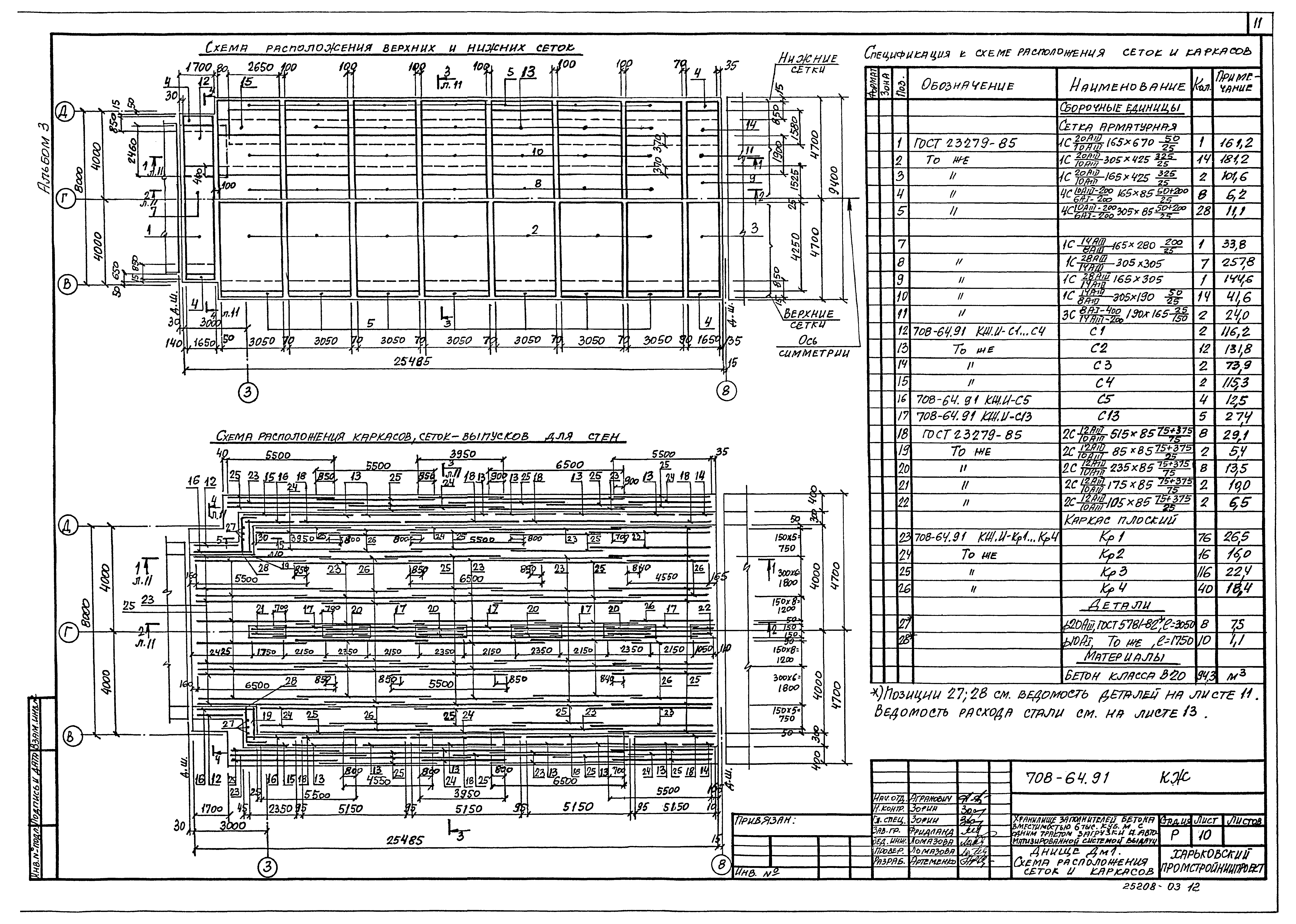 Типовой проект 708-64.91