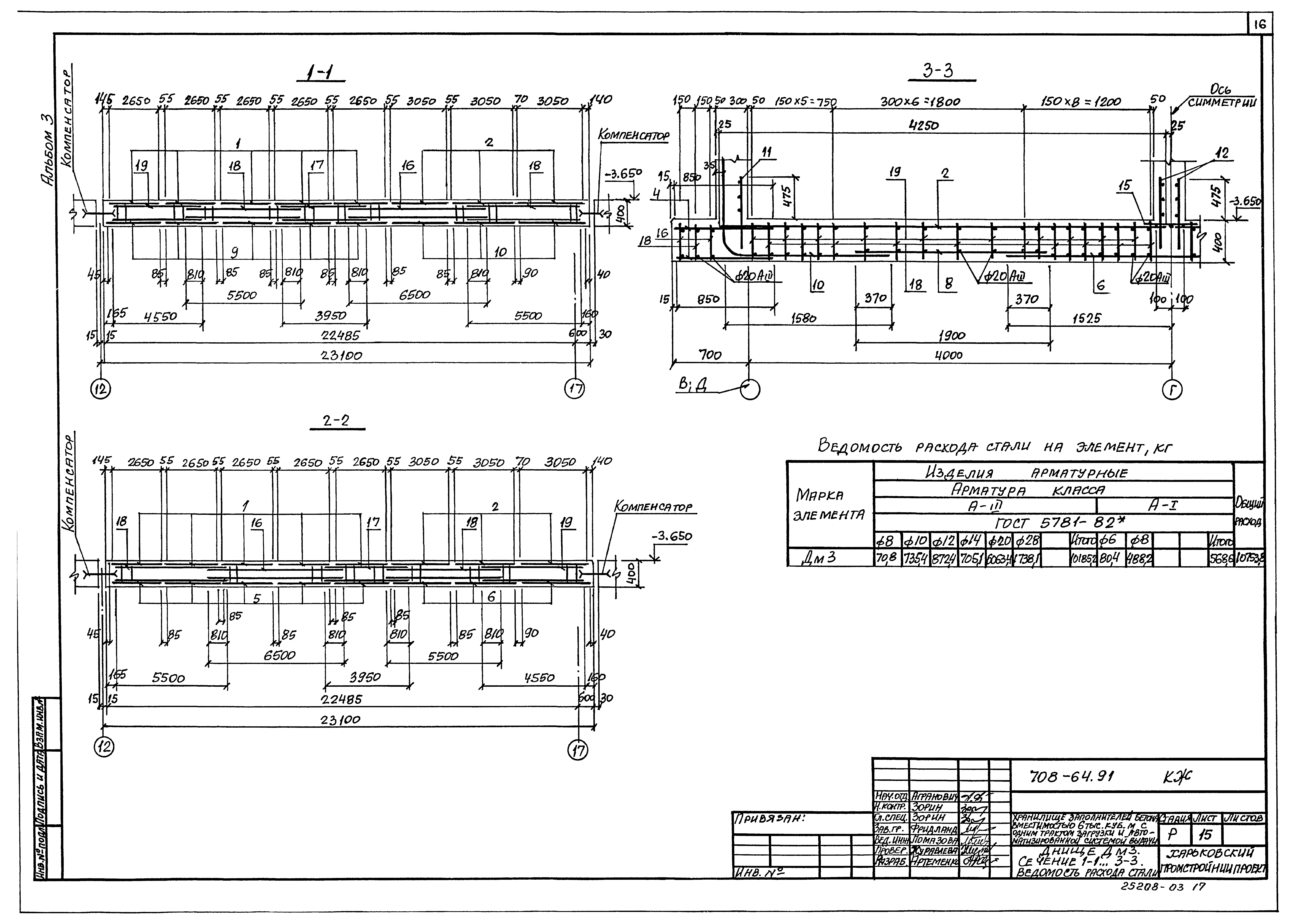 Типовой проект 708-64.91
