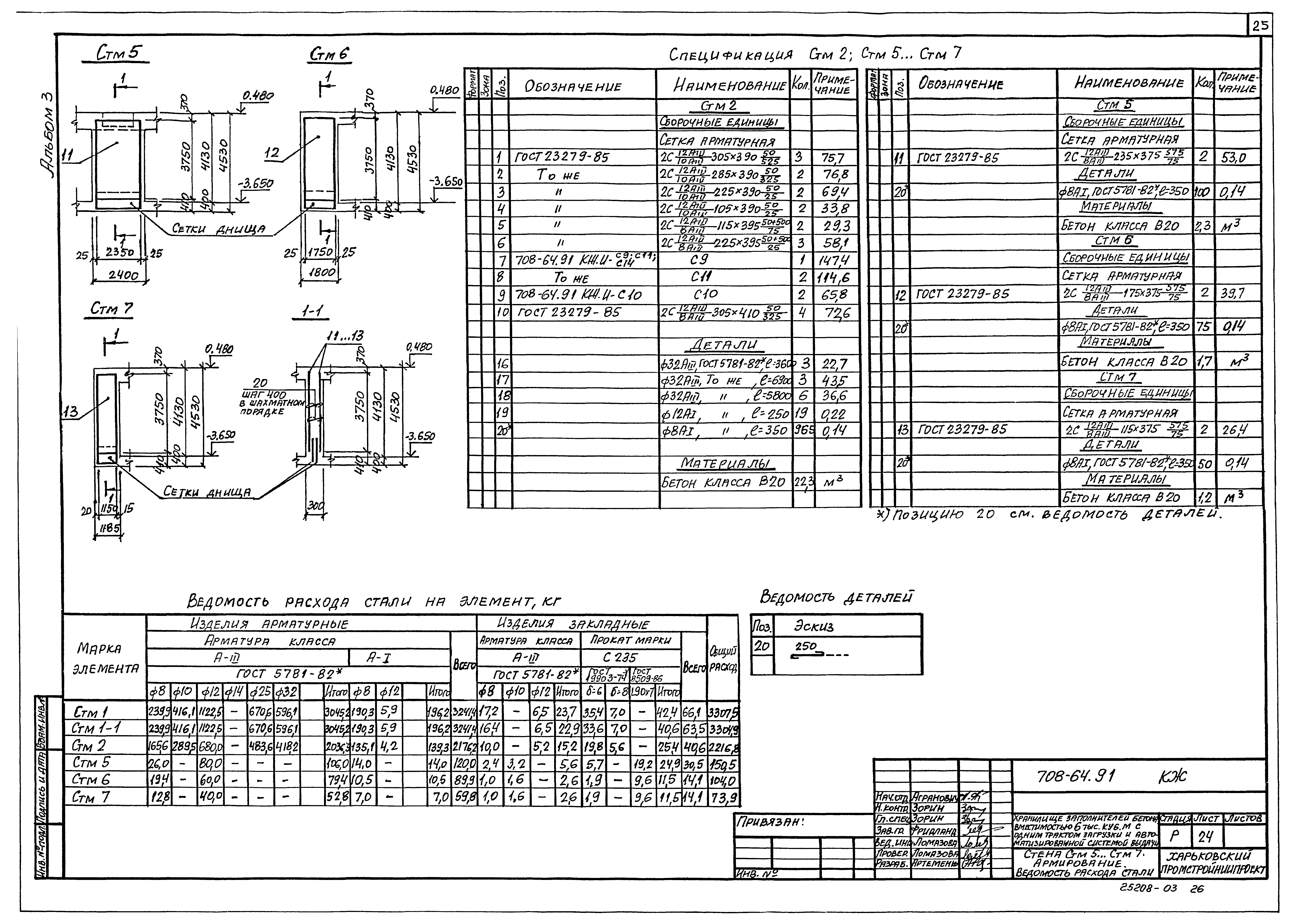 Типовой проект 708-64.91