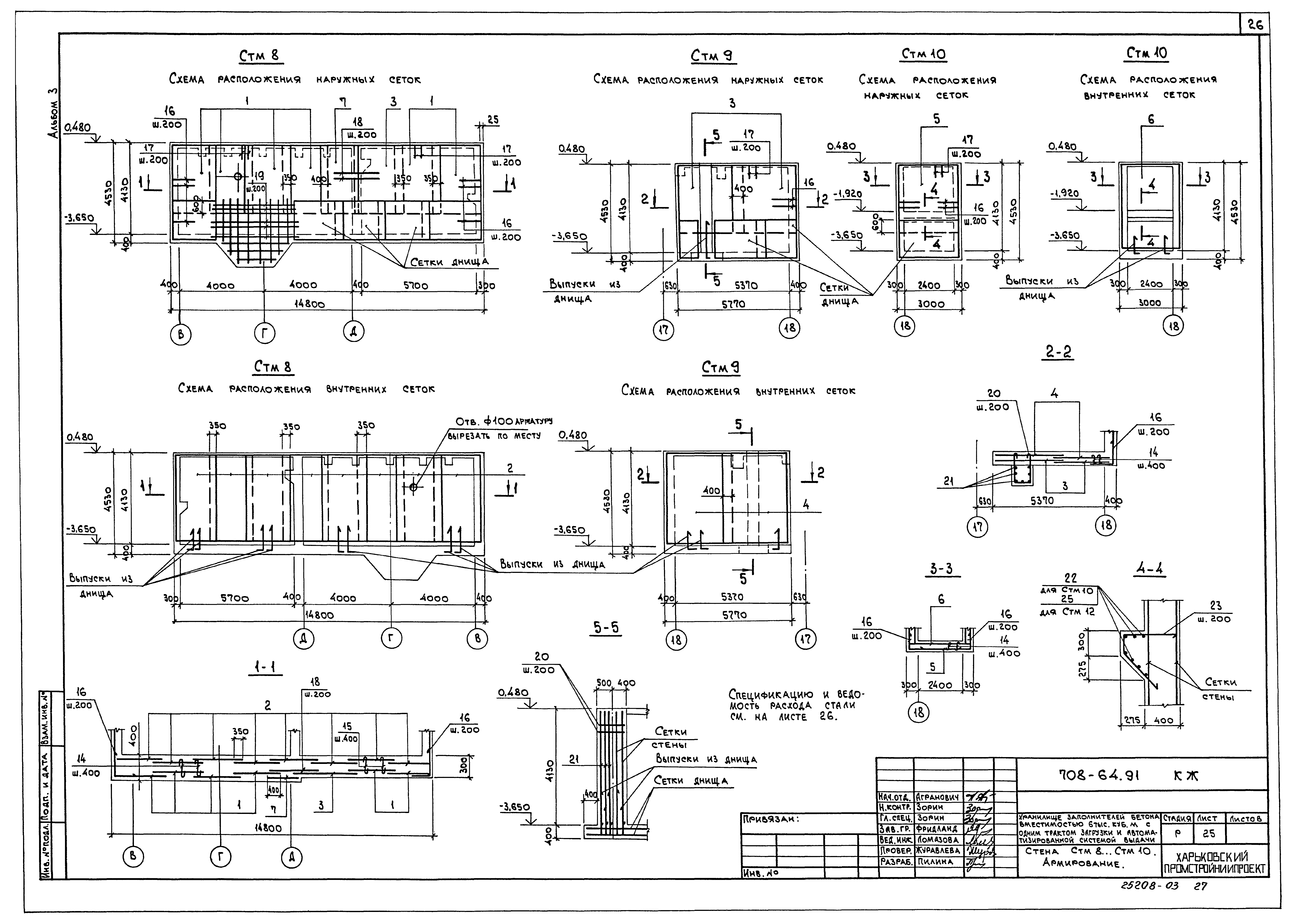Типовой проект 708-64.91