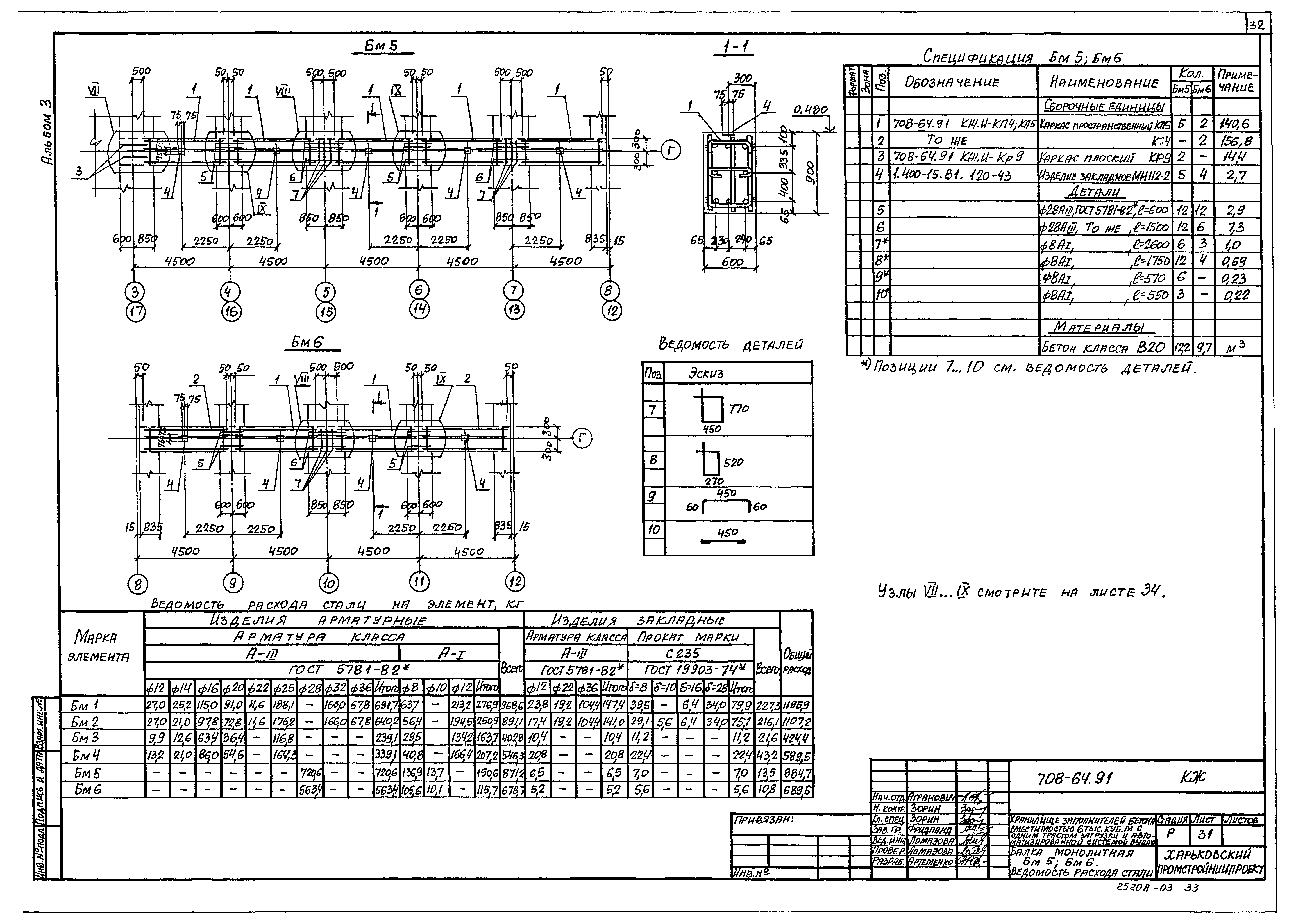 Типовой проект 708-64.91