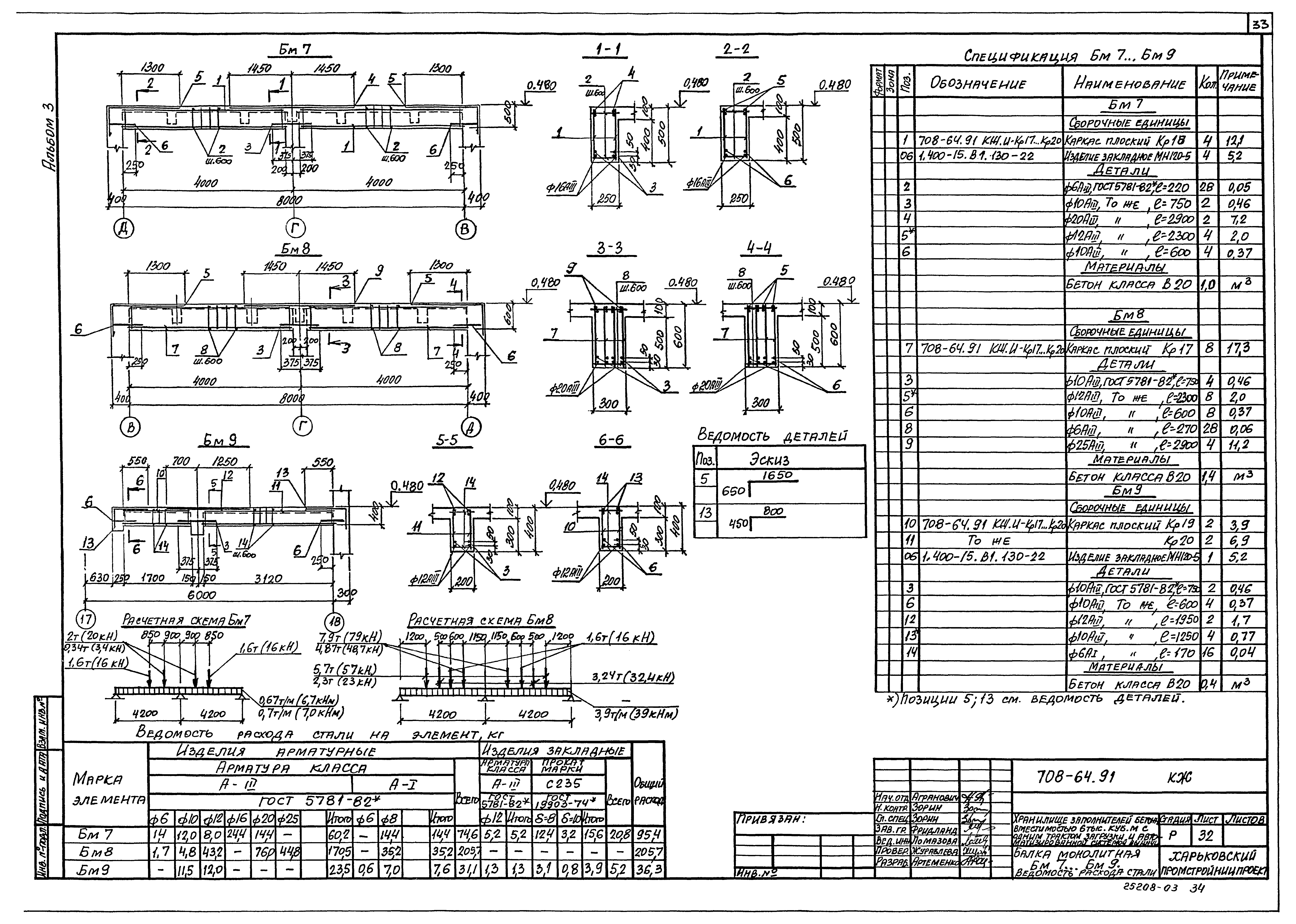 Типовой проект 708-64.91