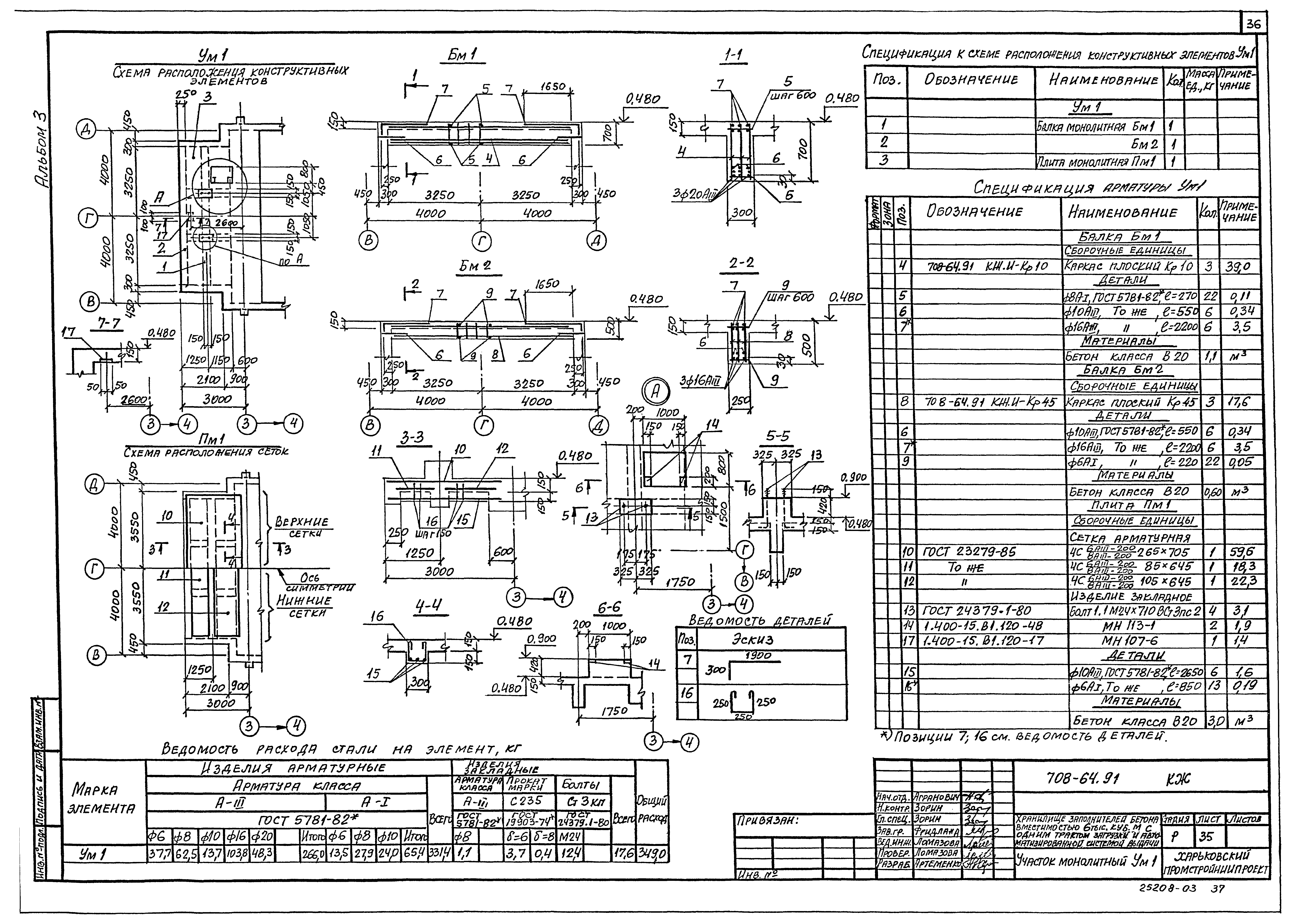 Типовой проект 708-64.91