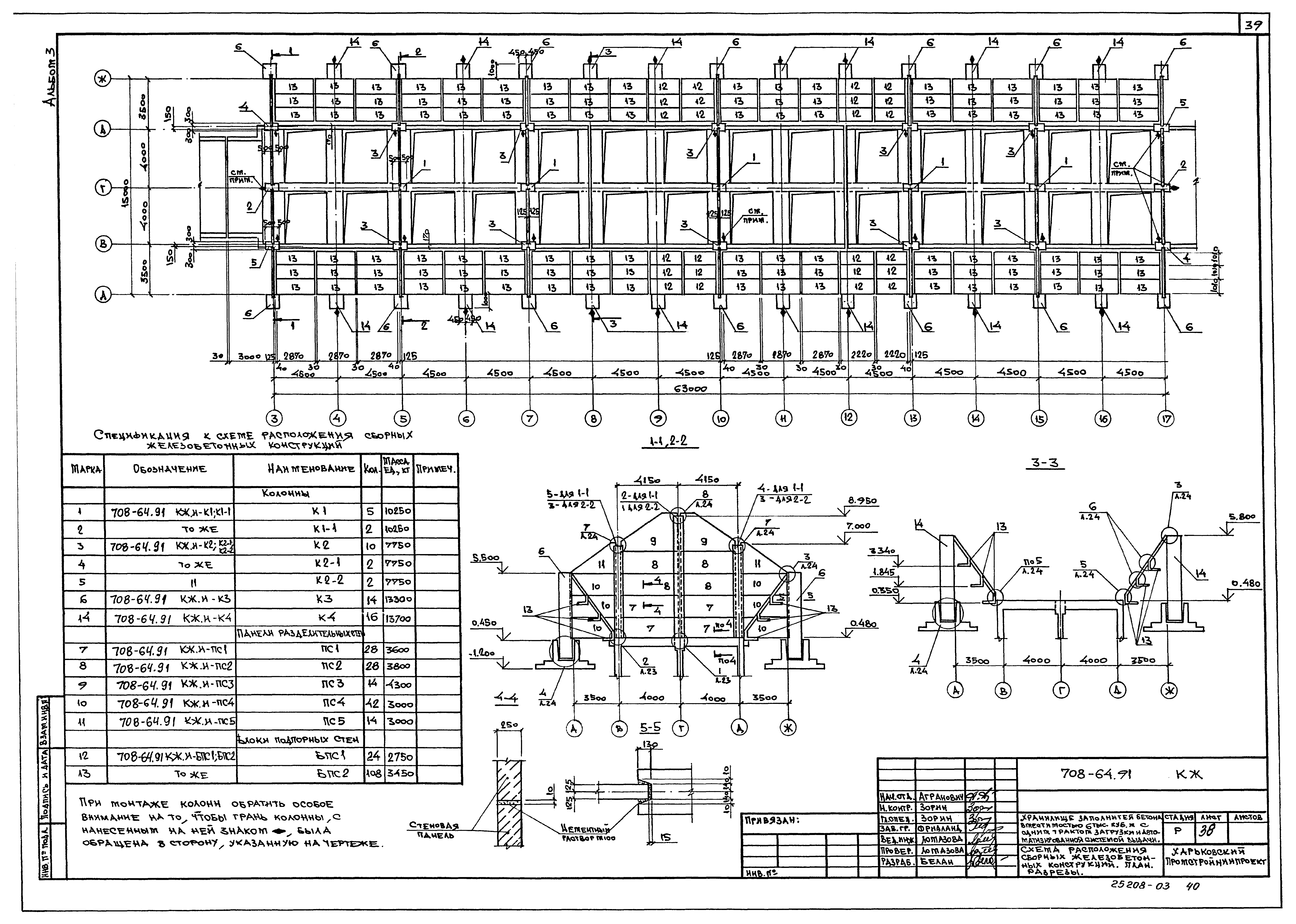Типовой проект 708-64.91