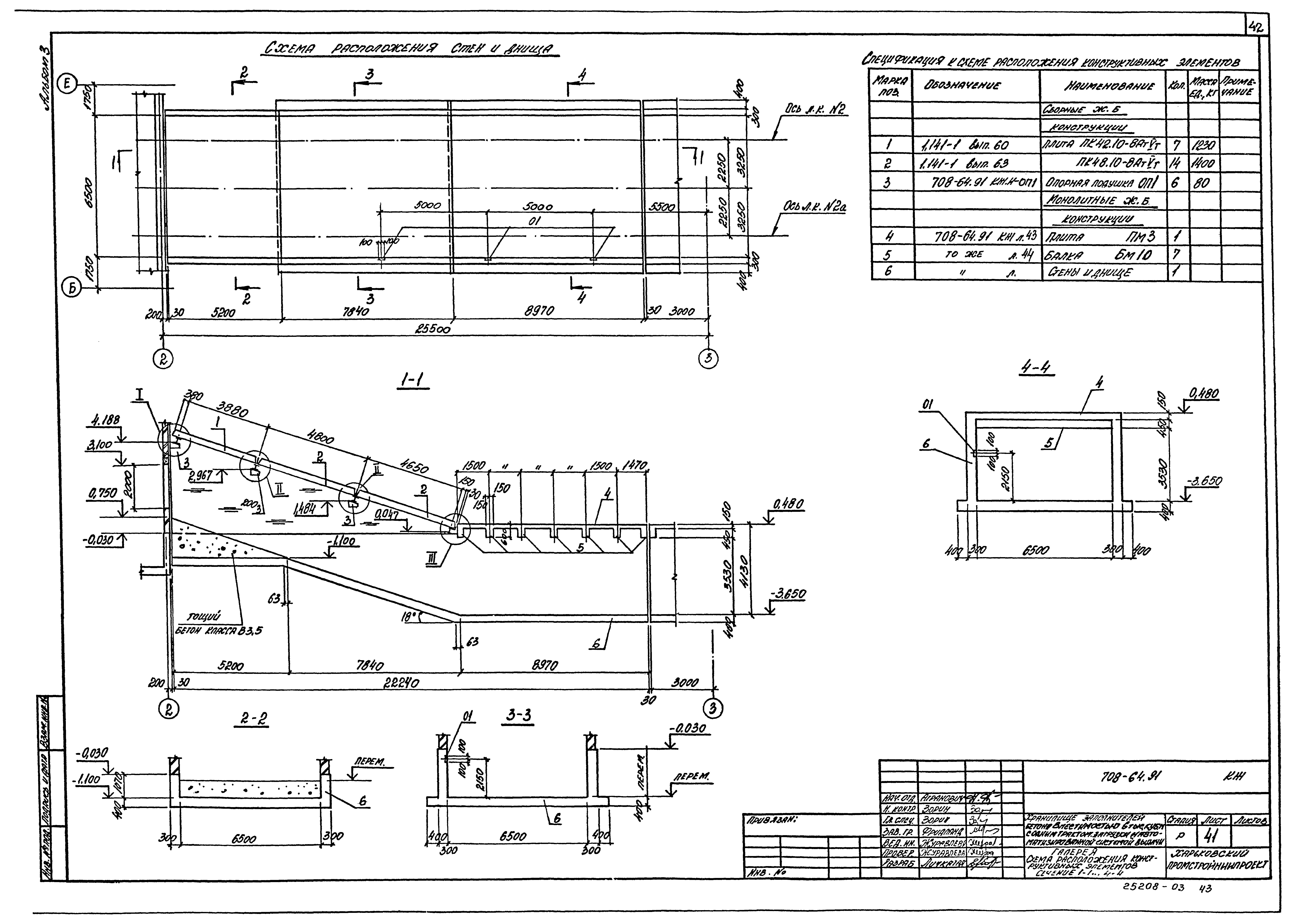 Типовой проект 708-64.91