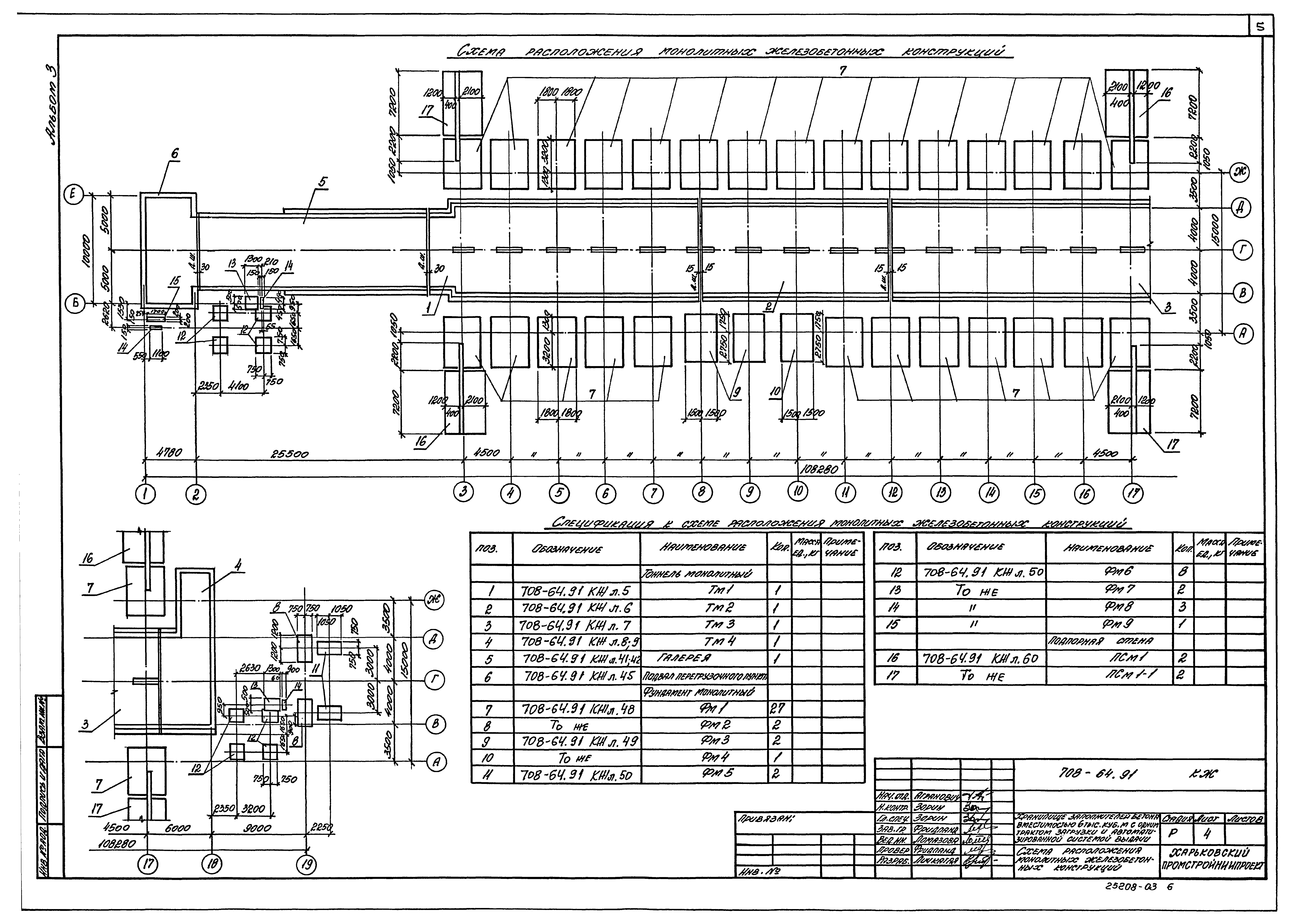 Типовой проект 708-64.91