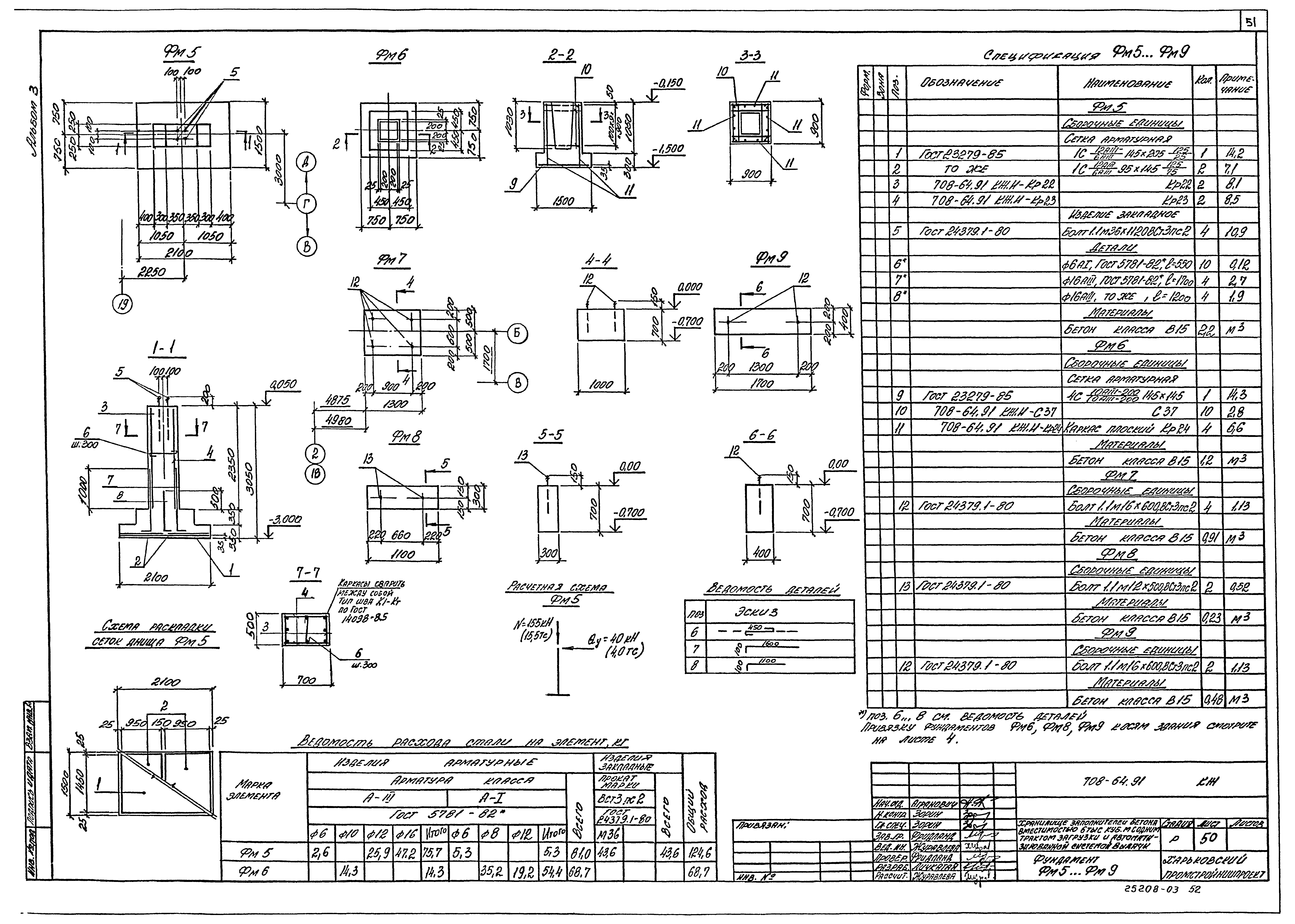 Типовой проект 708-64.91