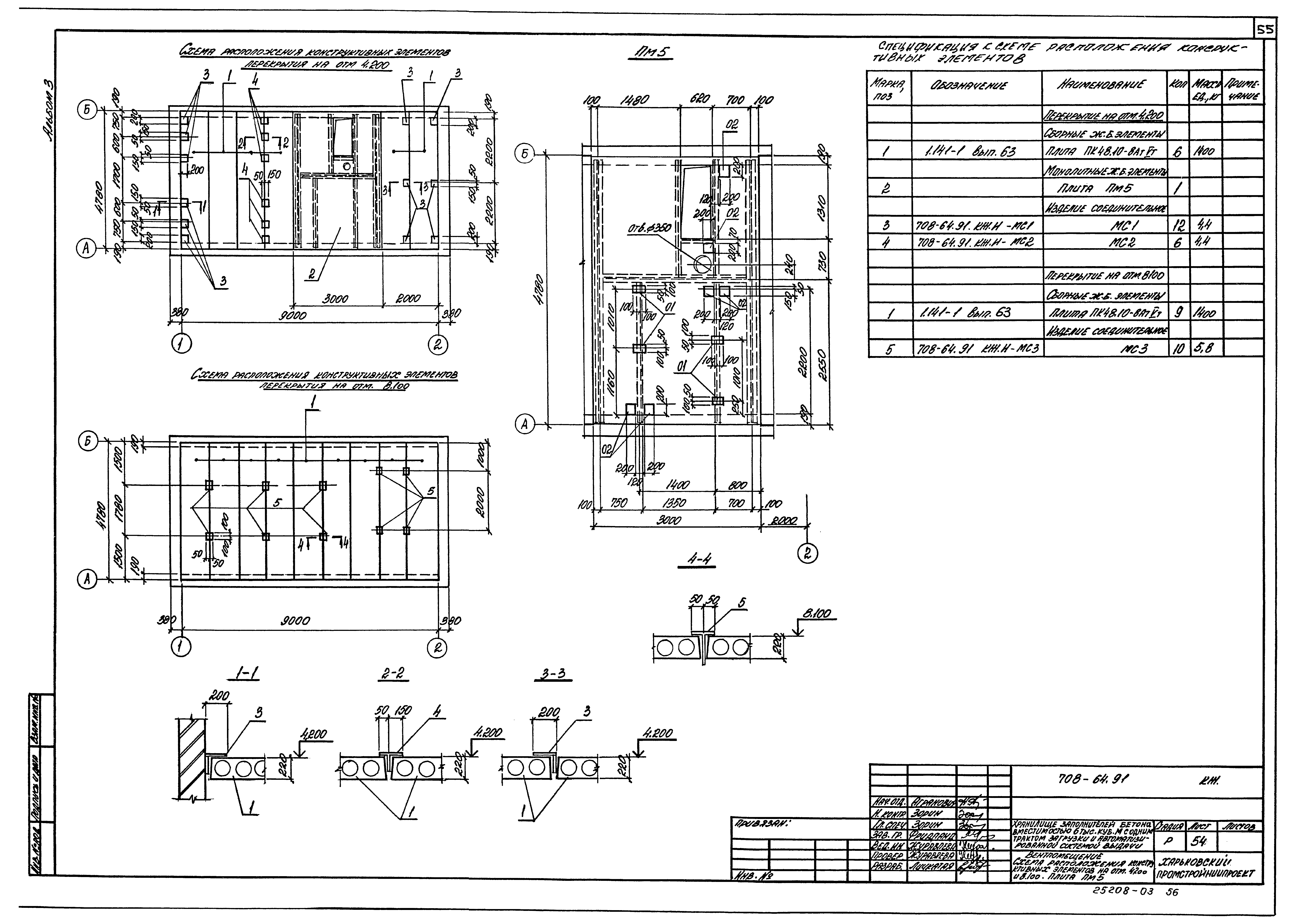 Типовой проект 708-64.91