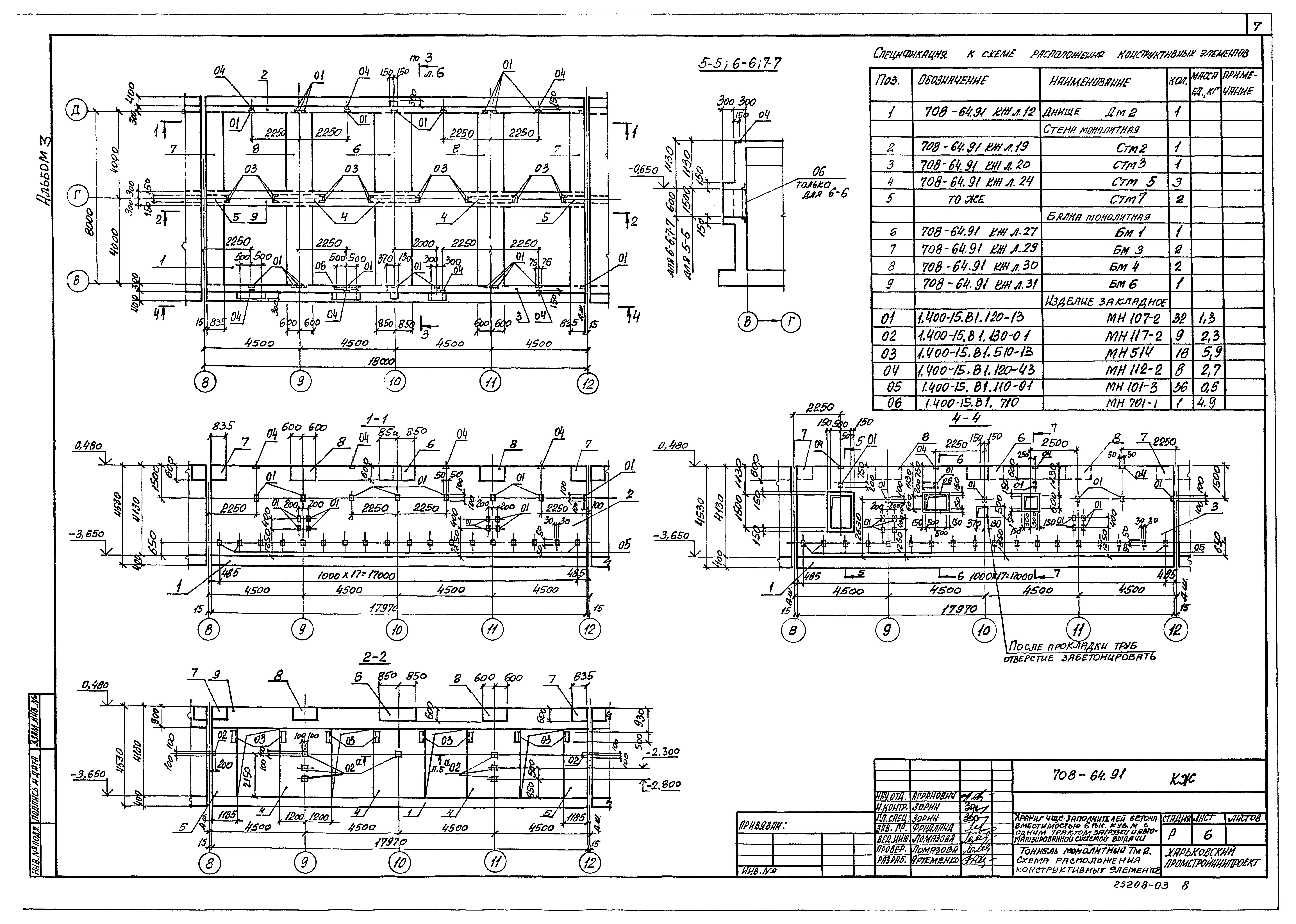 Типовой проект 708-64.91