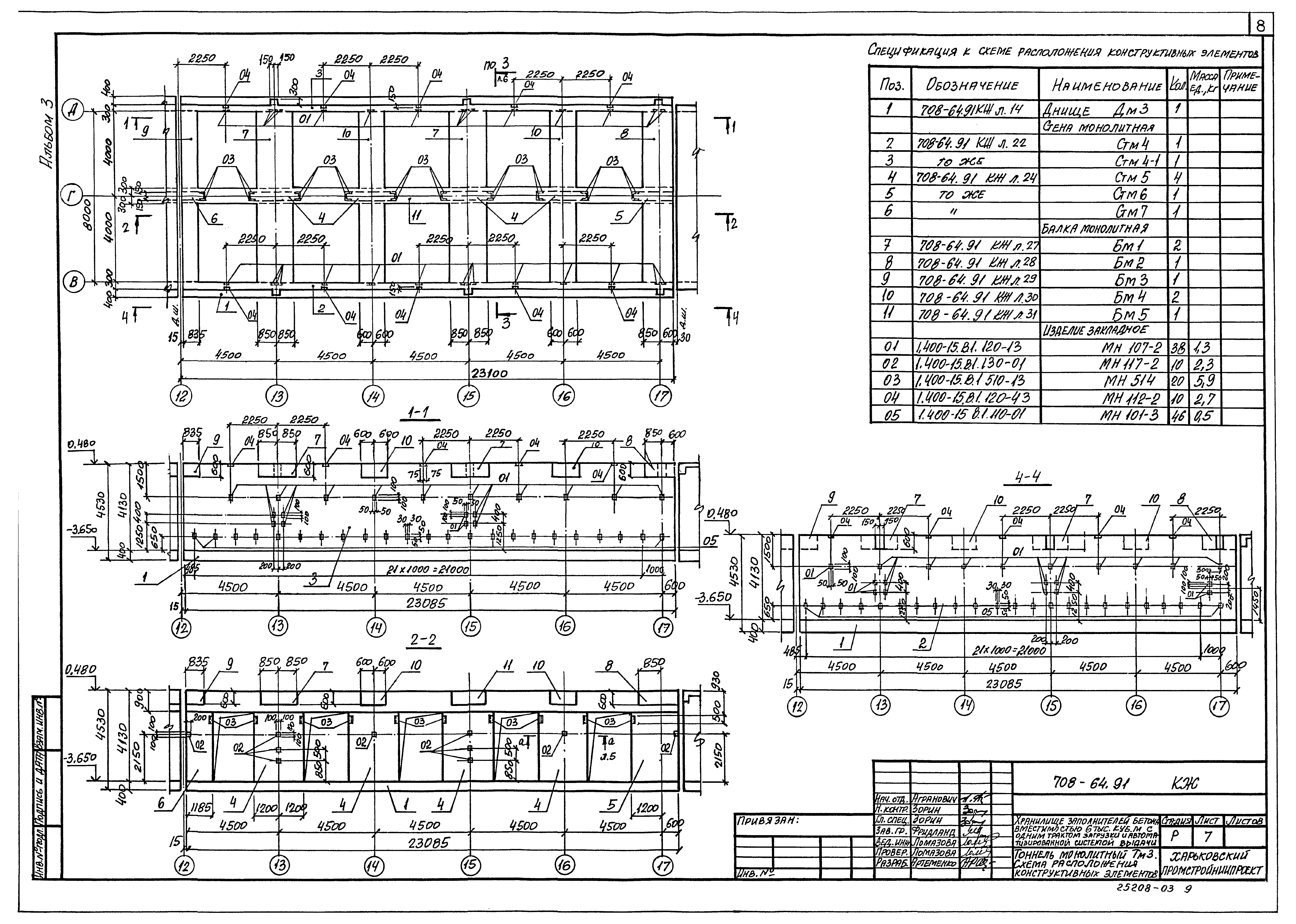 Типовой проект 708-64.91