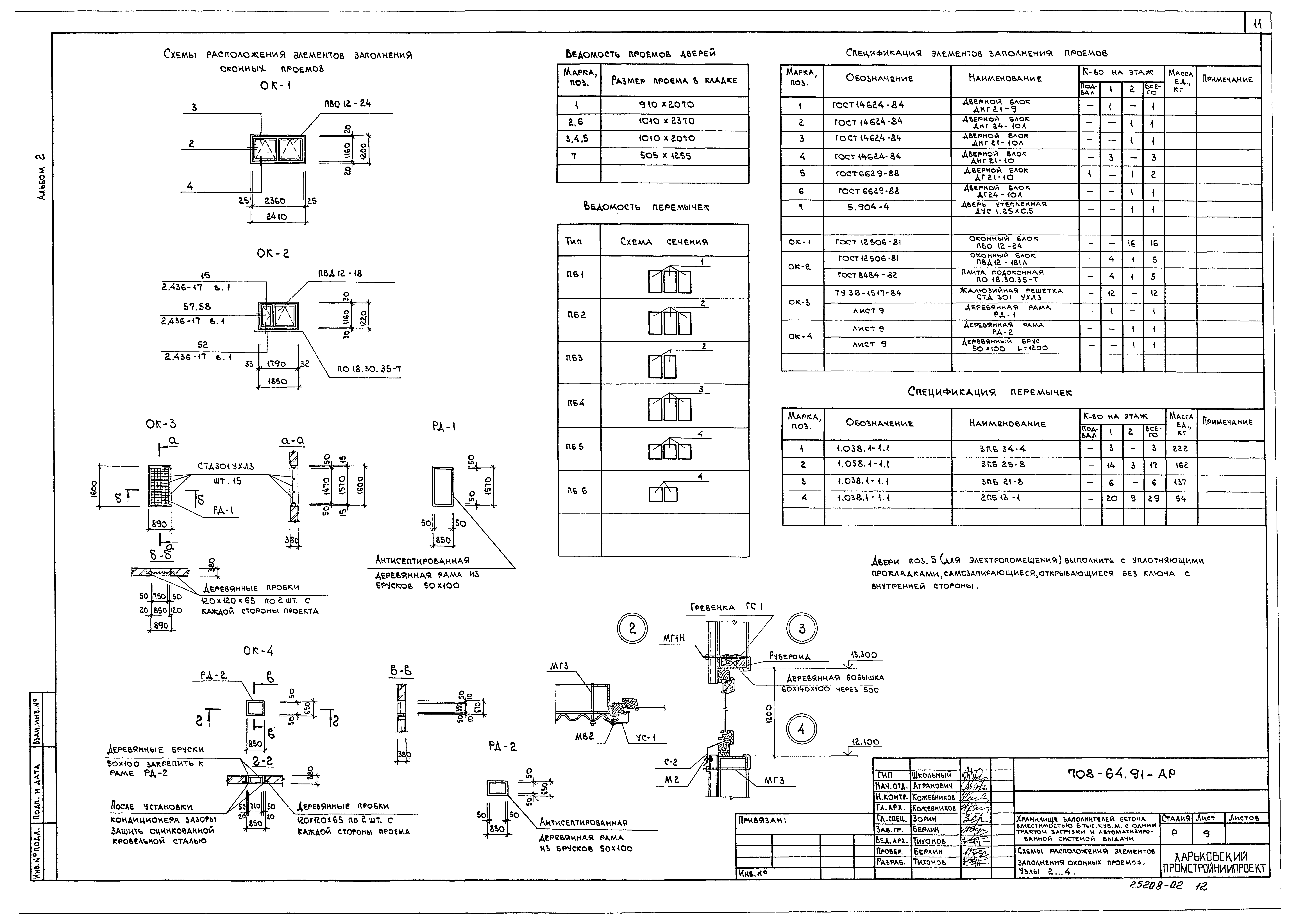 Типовой проект 708-64.91