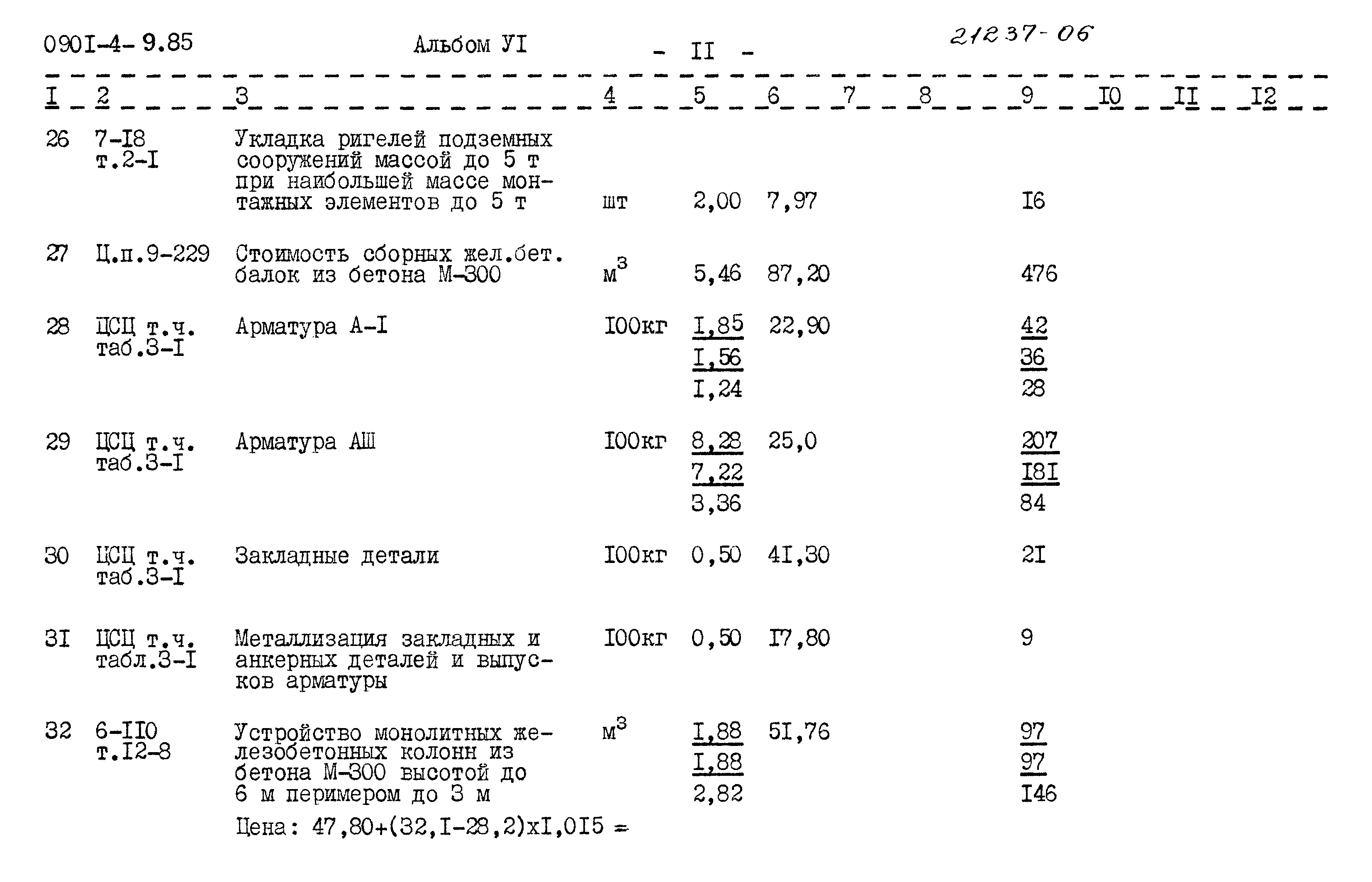 Типовой проект 0901-4-9.85