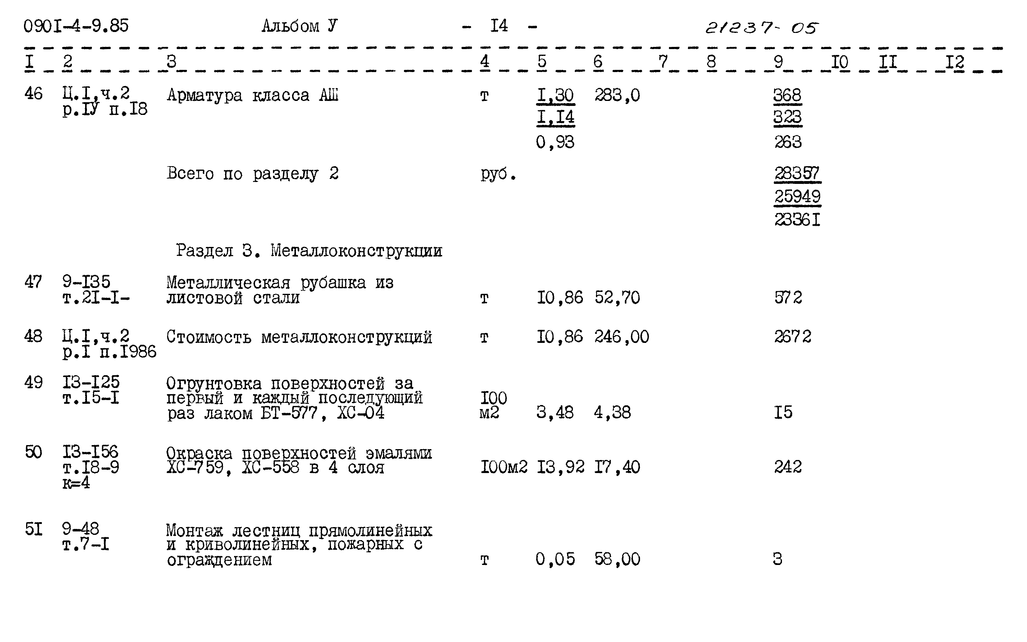 Типовой проект 0901-4-9.85