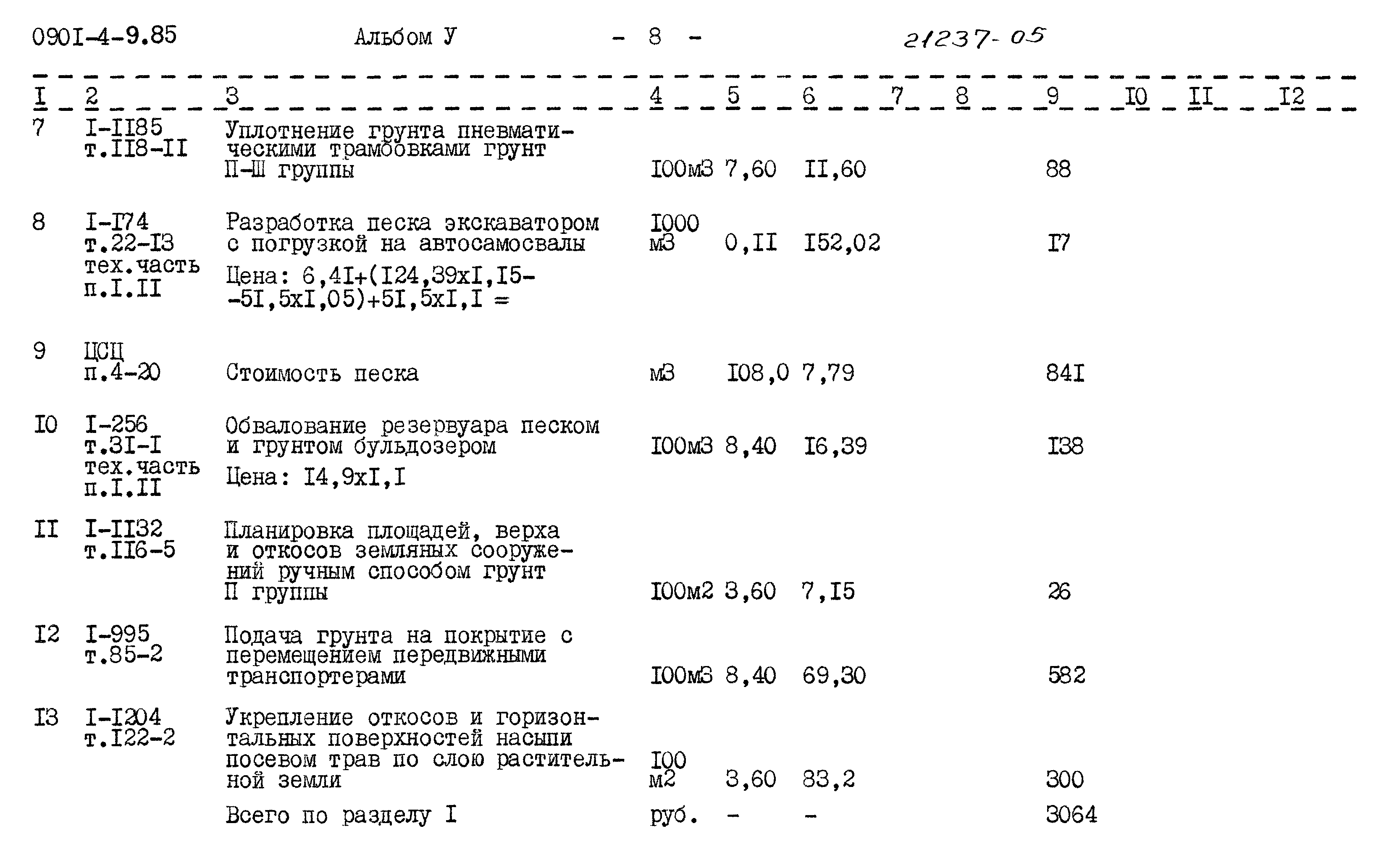 Типовой проект 0901-4-9.85