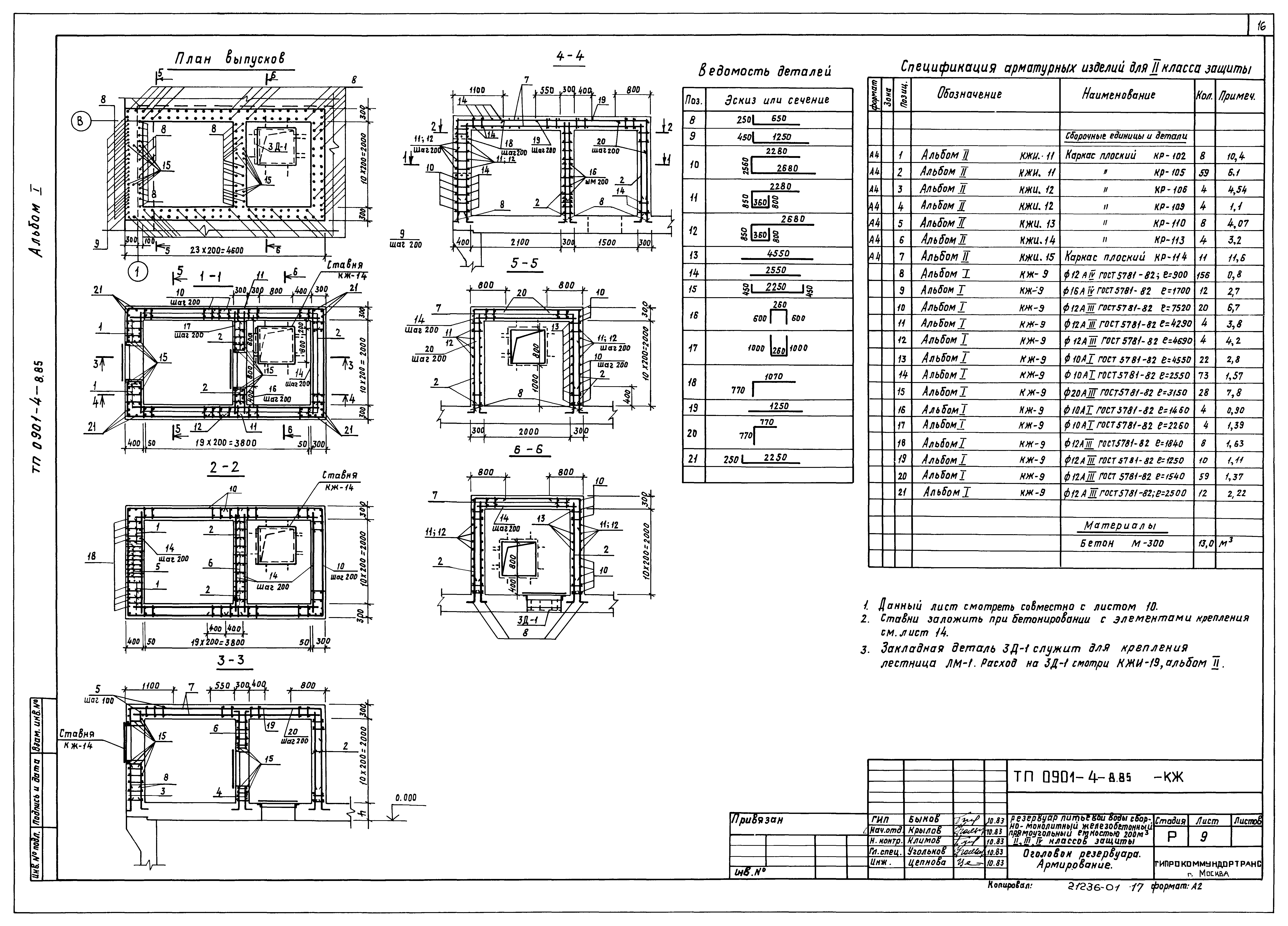 Типовой проект 0901-4-8.85