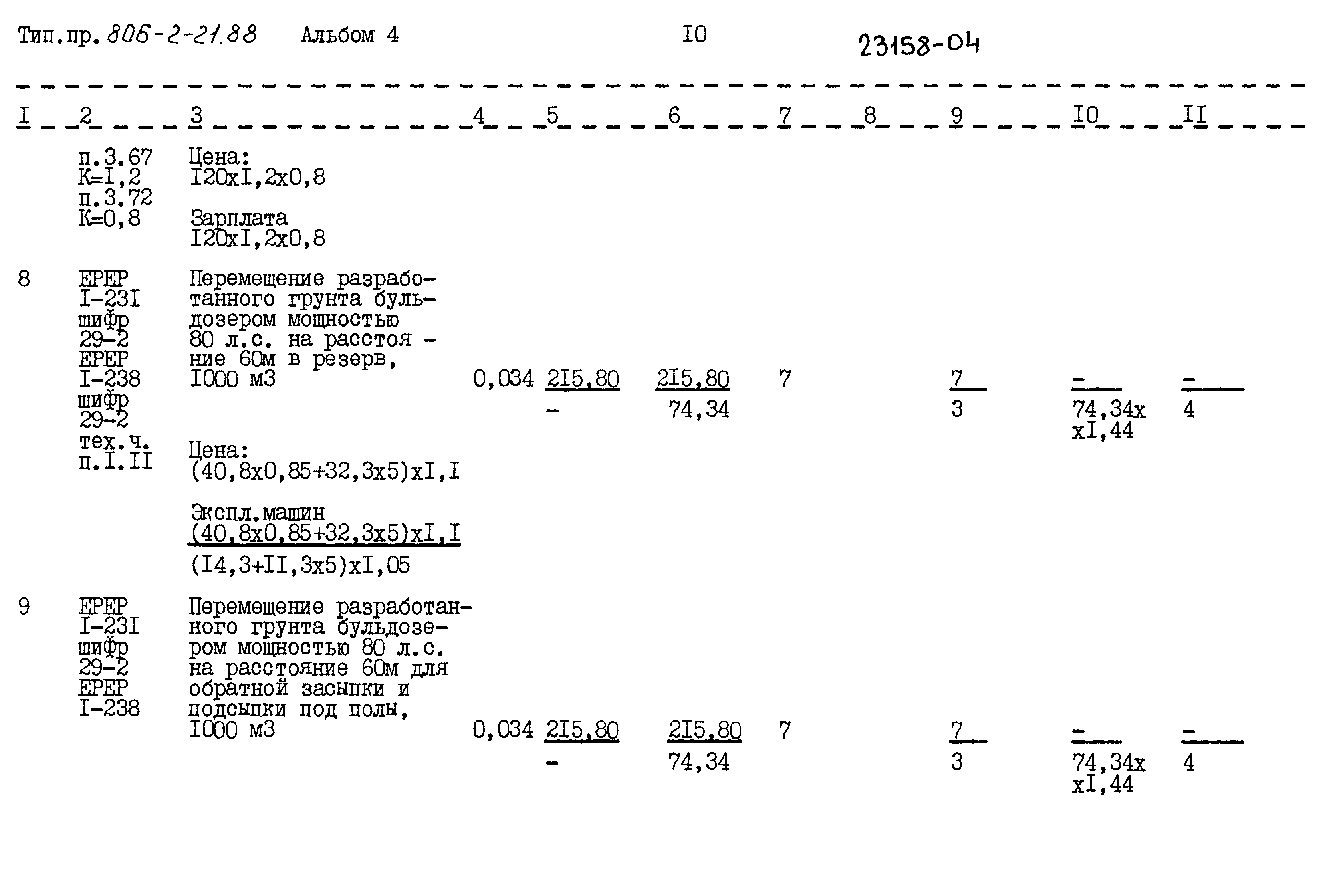 Типовой проект 806-2-21.88