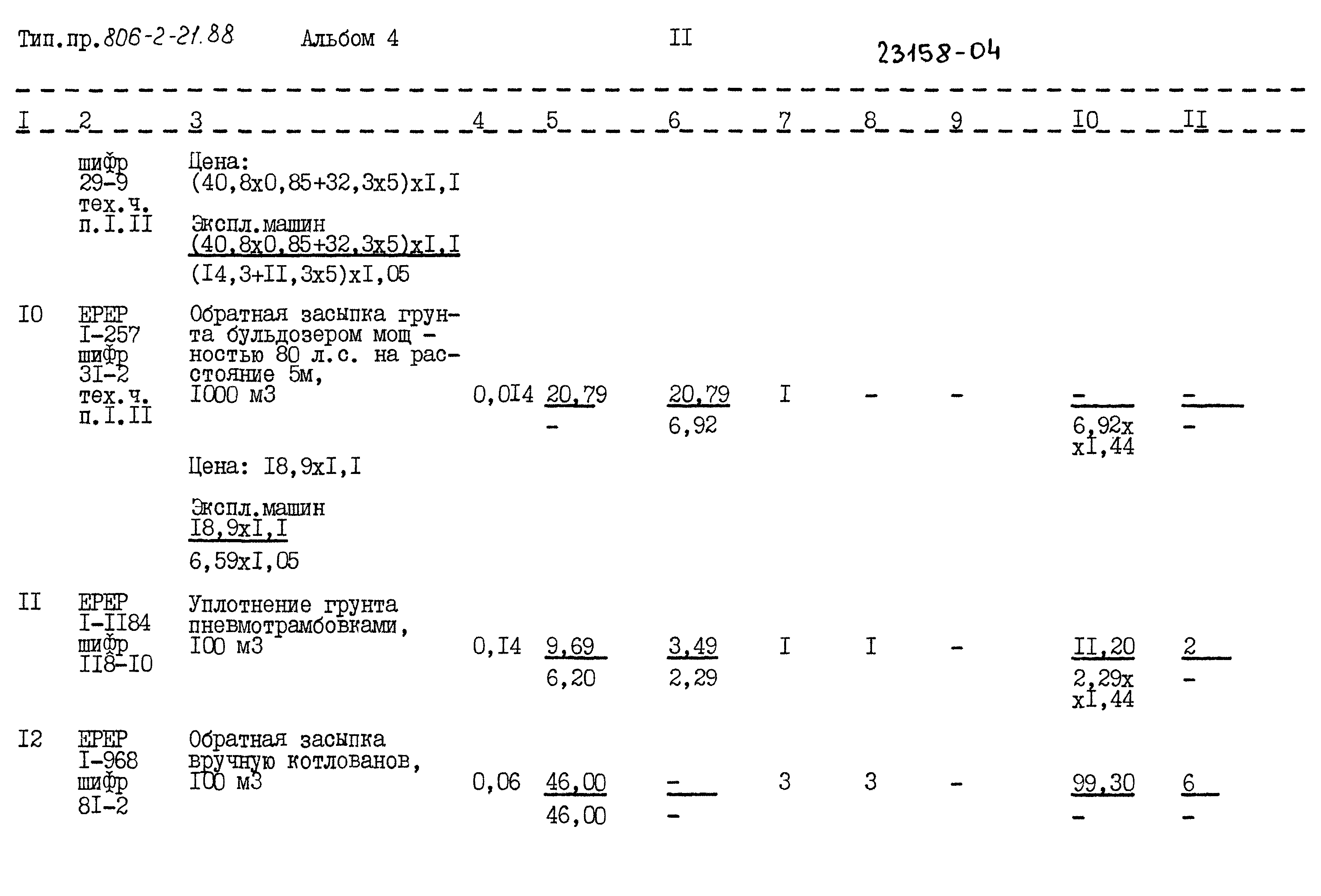 Типовой проект 806-2-21.88