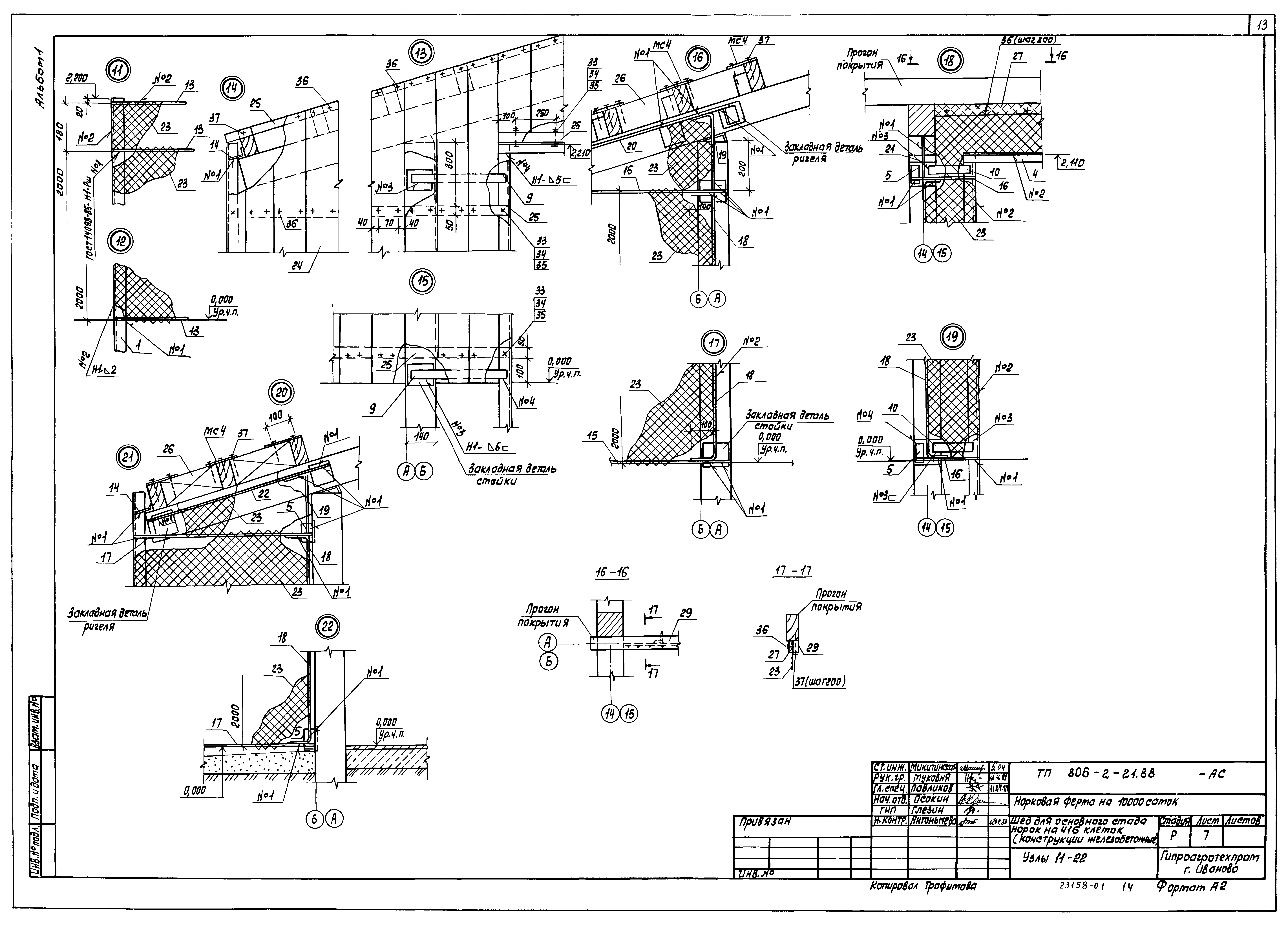 Типовой проект 806-2-21.88