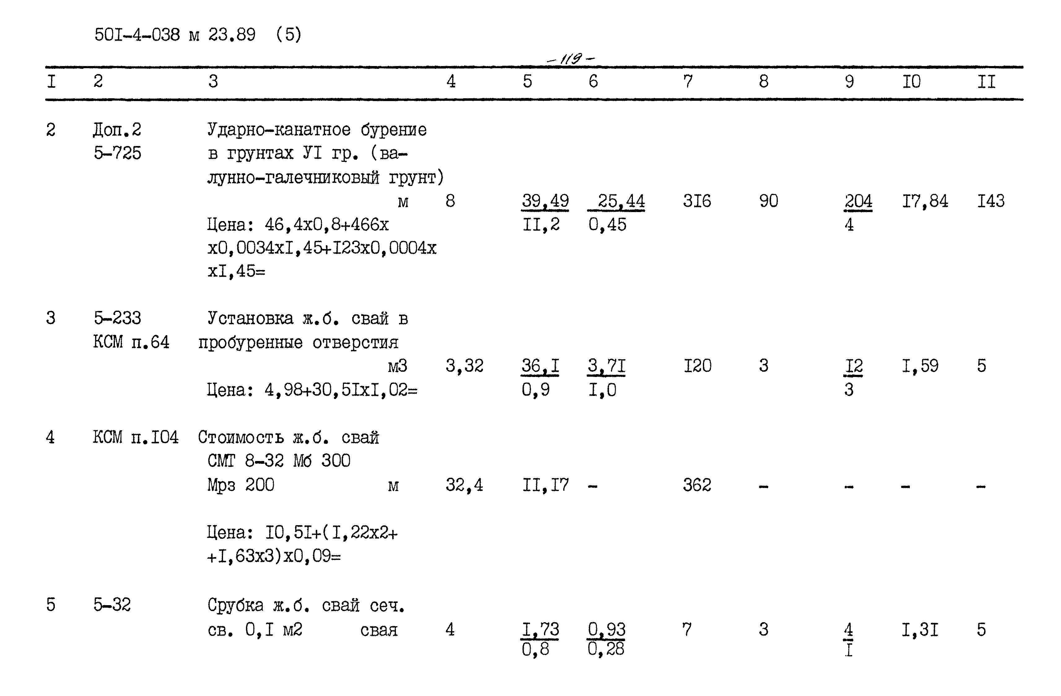 Типовые проектные решения 501-4-038м.23.89