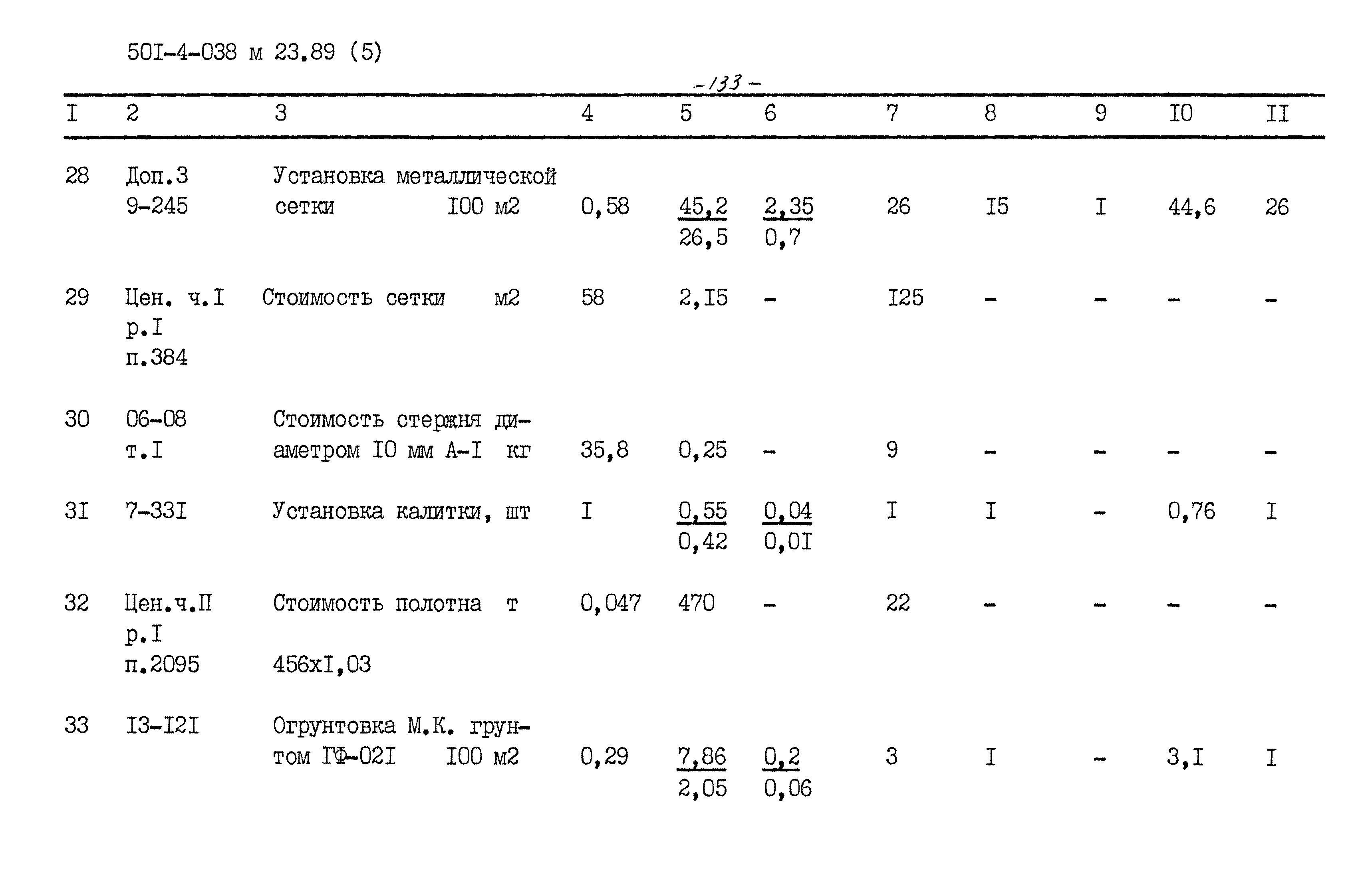 Типовые проектные решения 501-4-038м.23.89