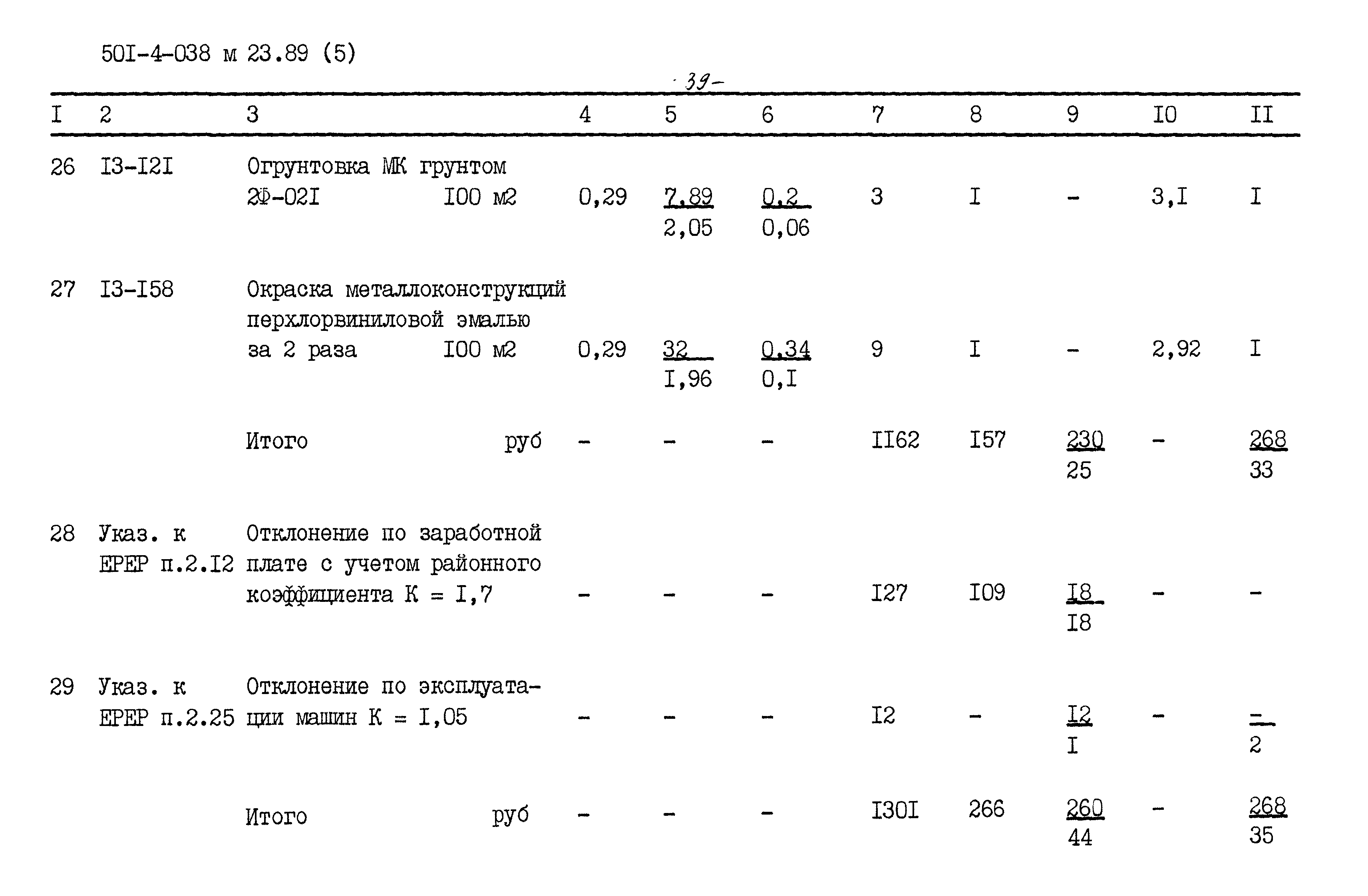 Типовые проектные решения 501-4-038м.23.89