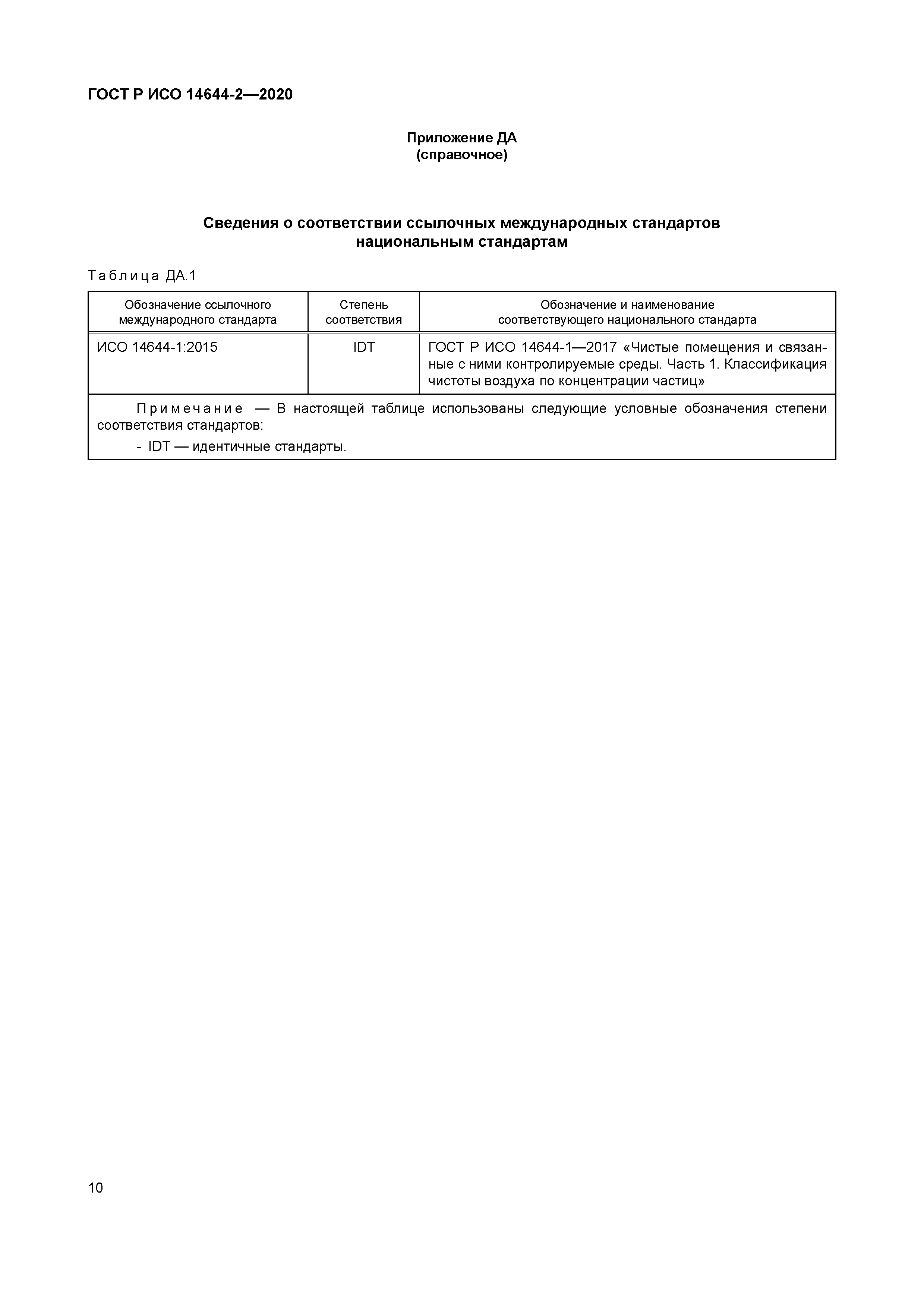 ГОСТ Р ИСО 14644-2-2020