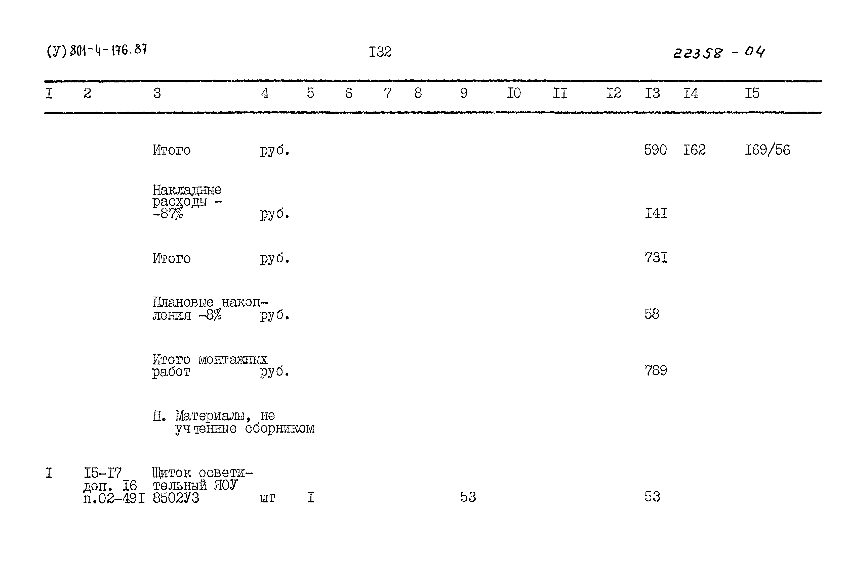 Типовой проект 801-4-176.87