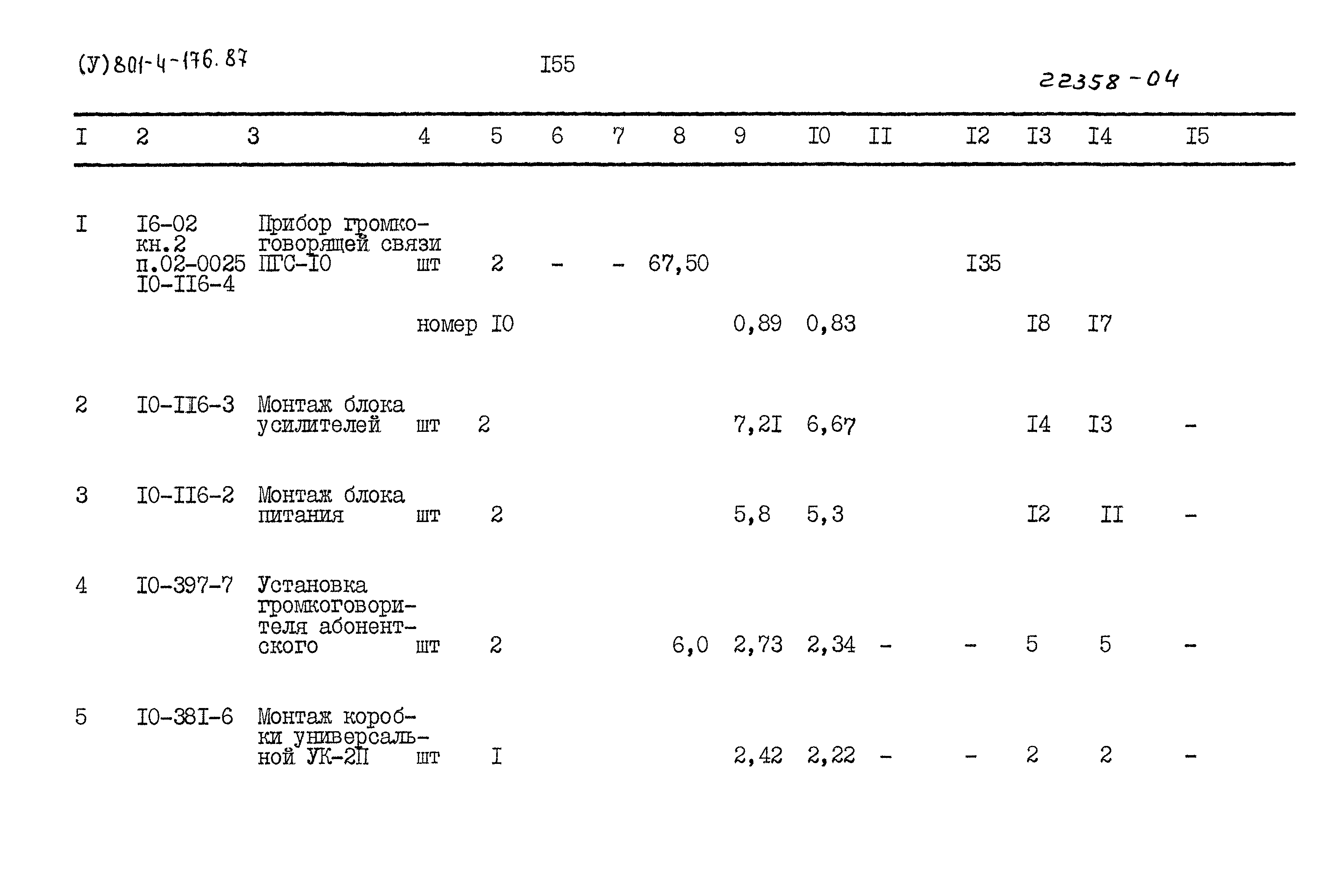 Типовой проект 801-4-176.87