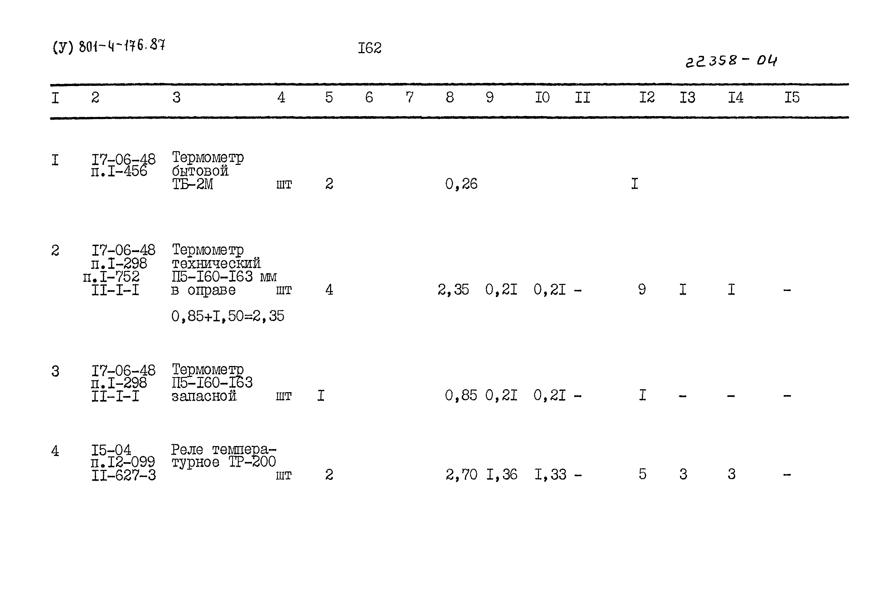 Типовой проект 801-4-176.87