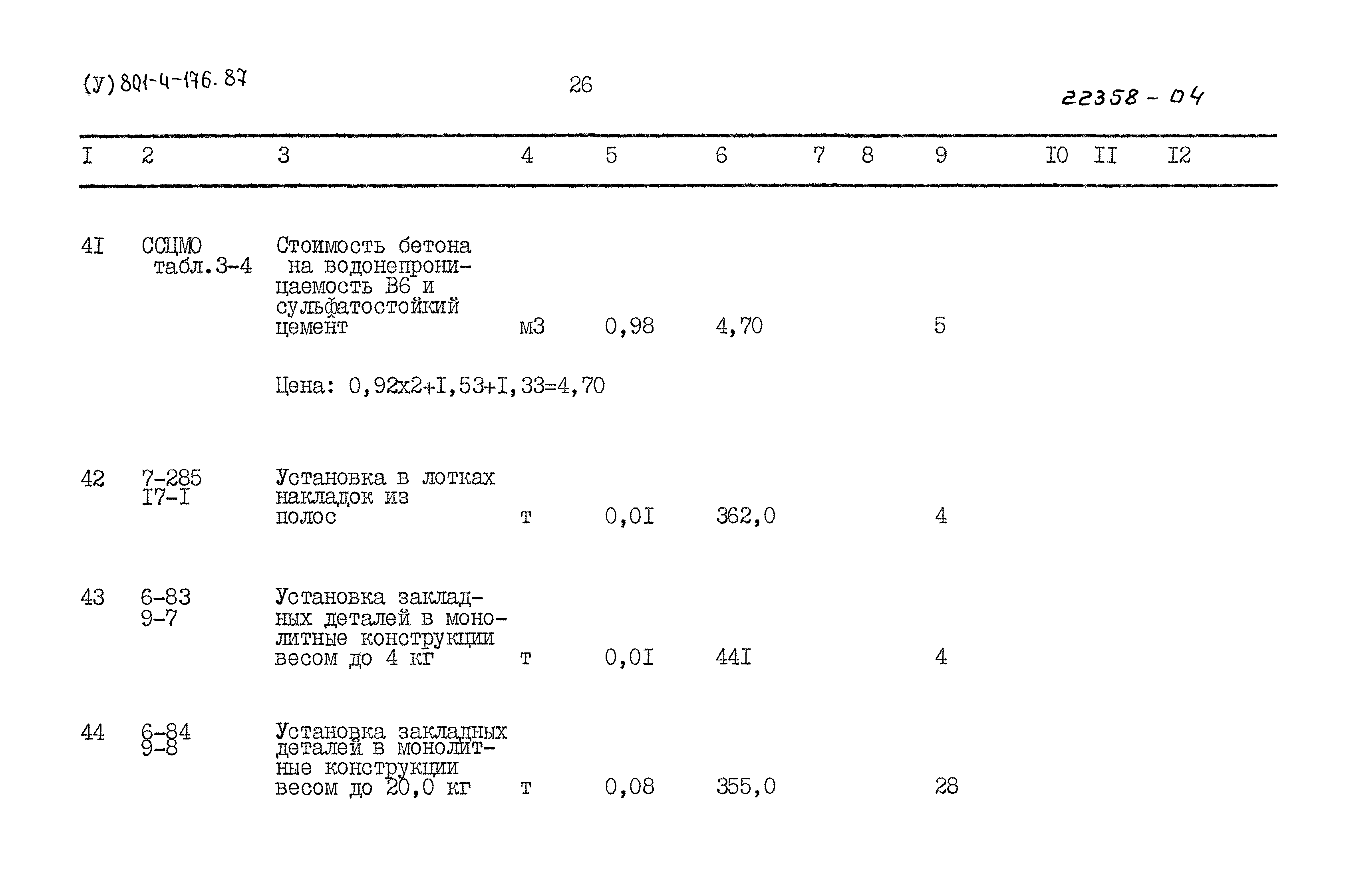 Типовой проект 801-4-176.87