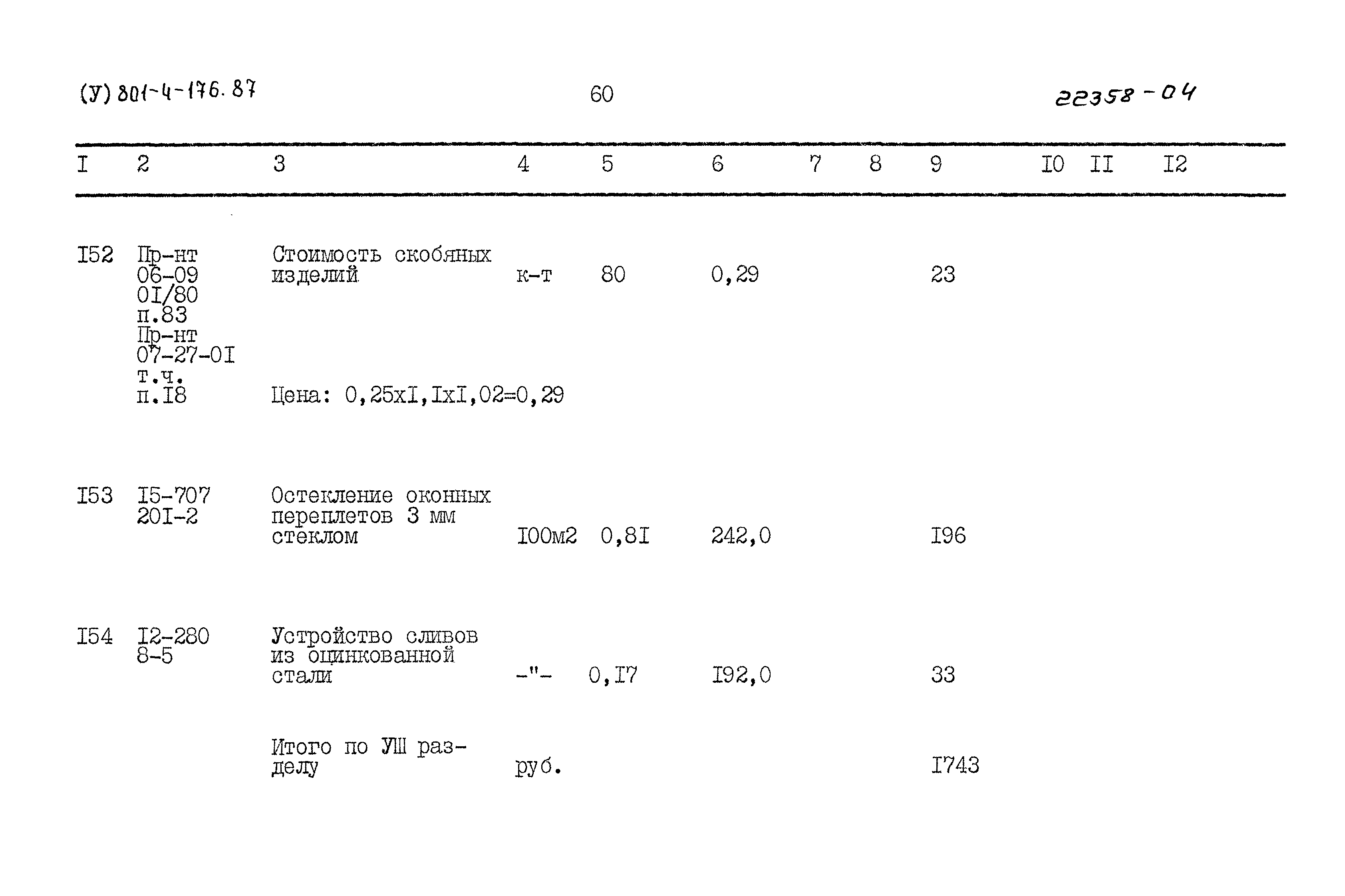 Типовой проект 801-4-176.87