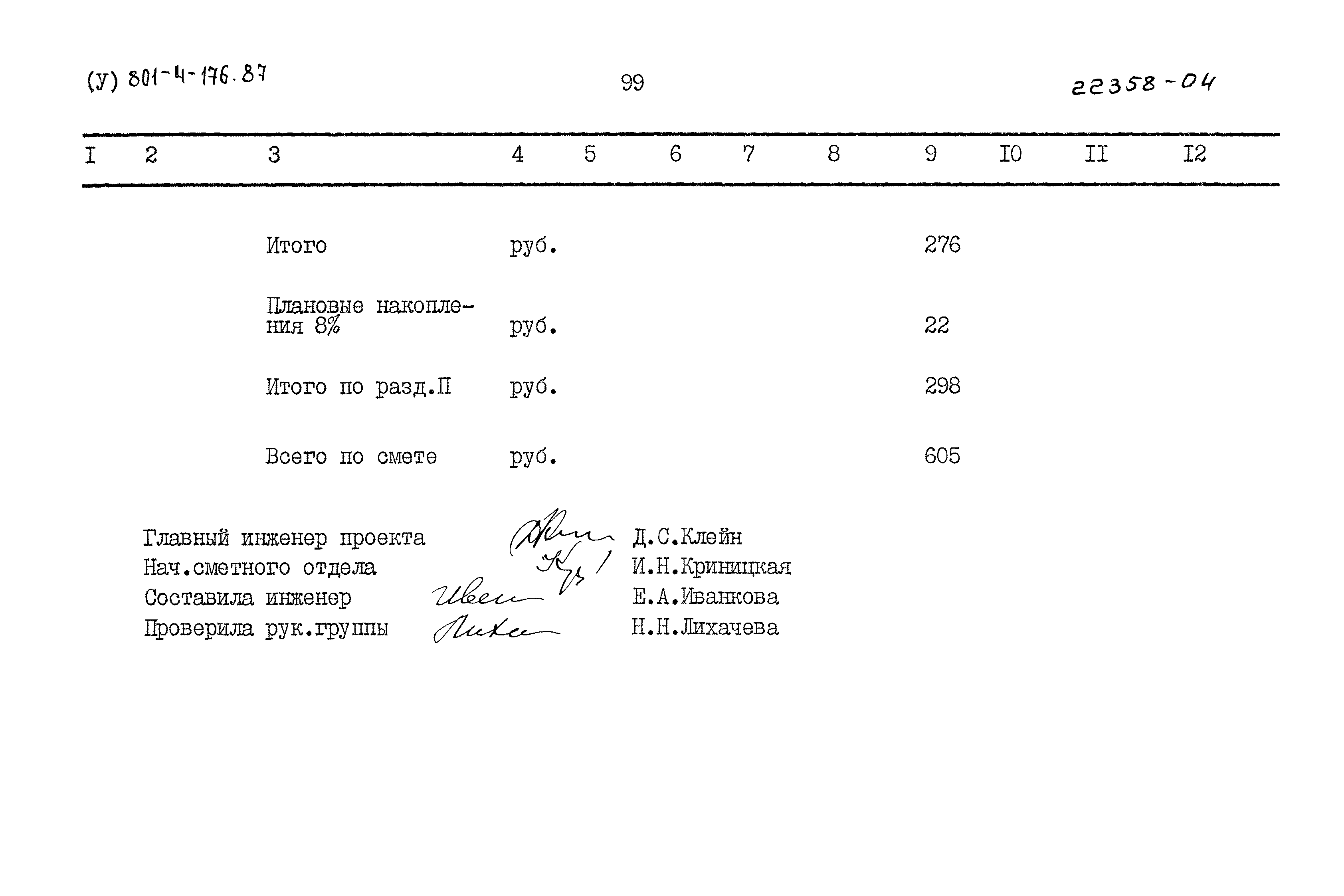 Типовой проект 801-4-176.87