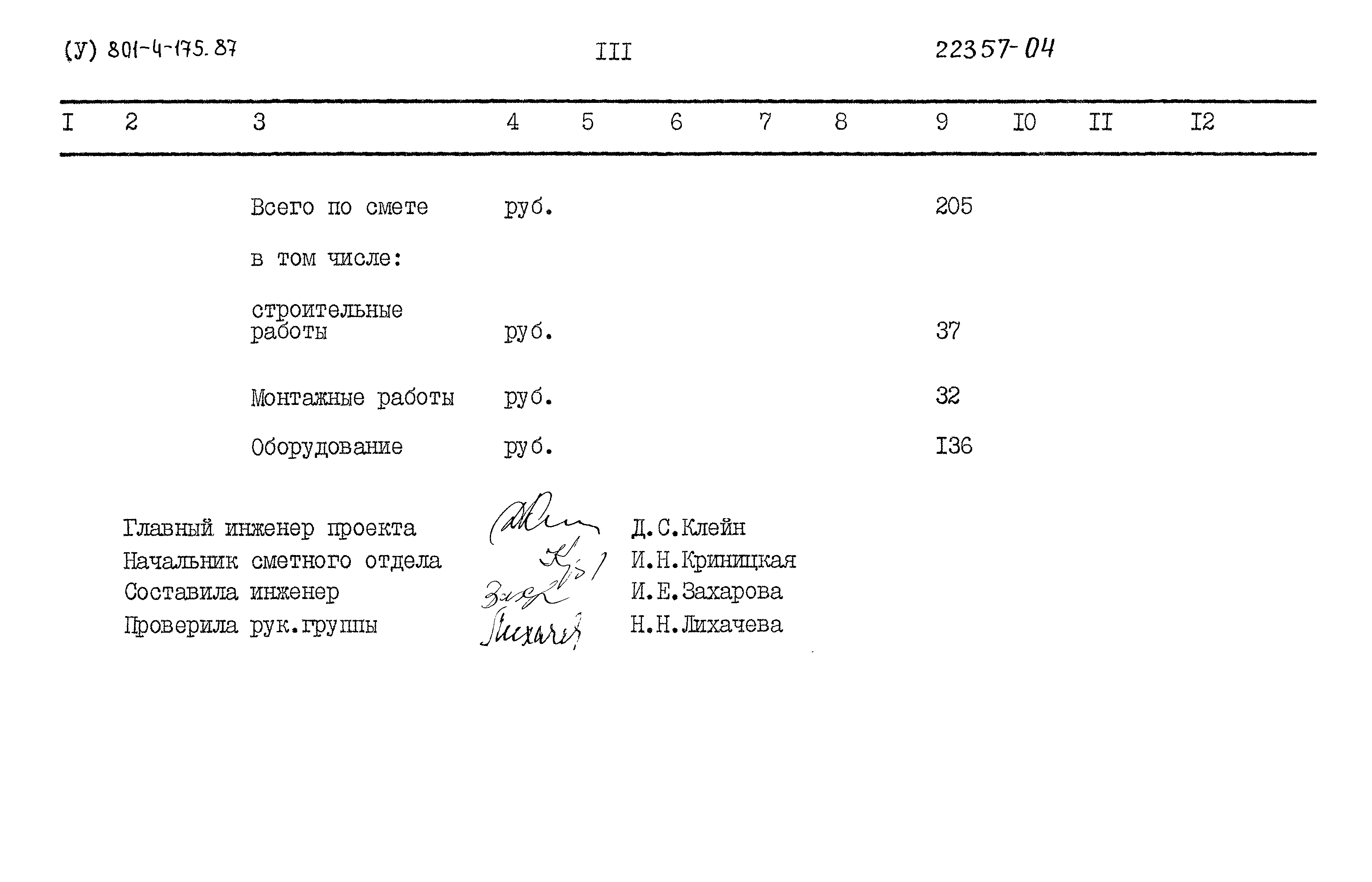 Типовой проект 801-4-175.87