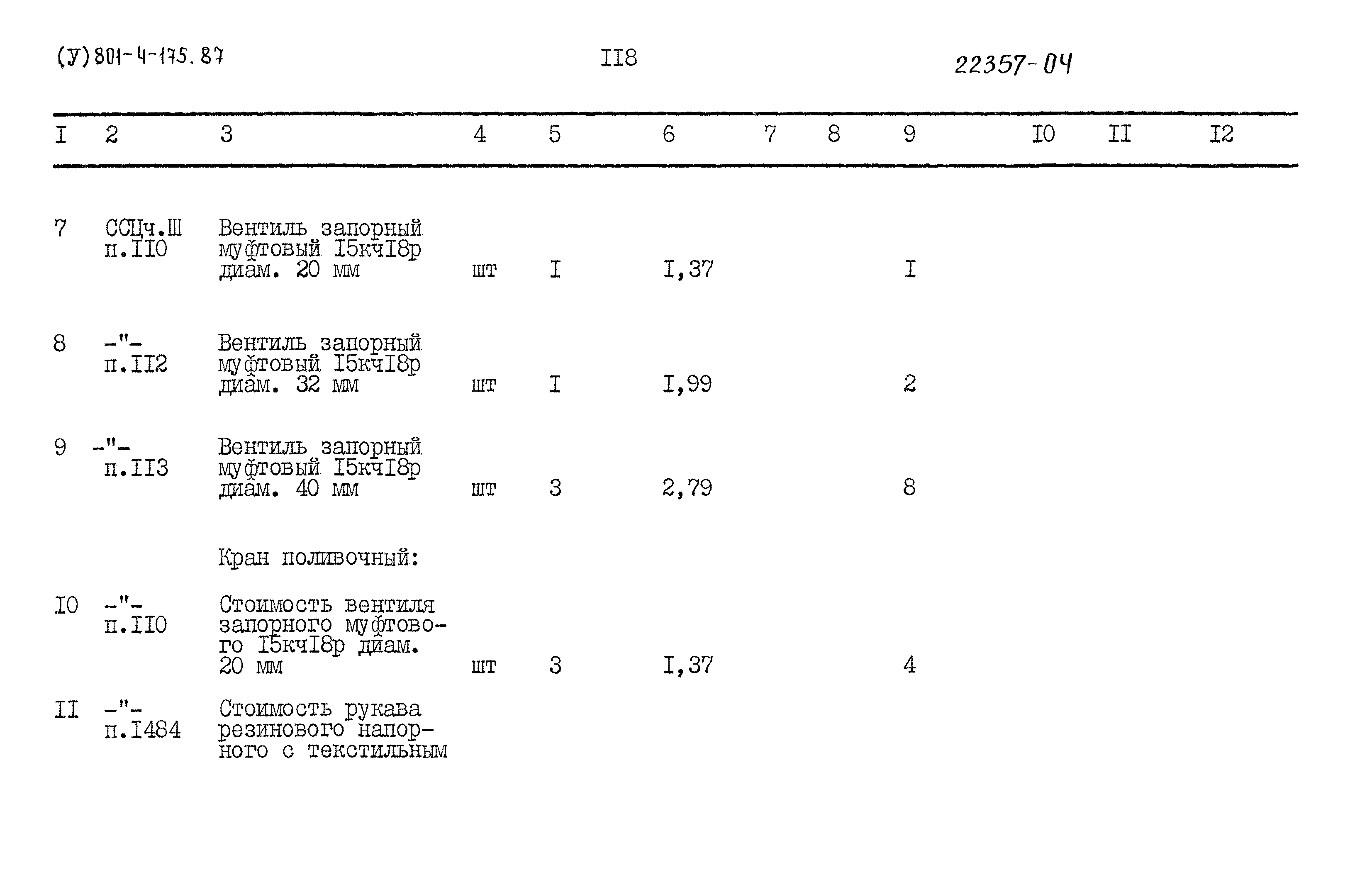 Типовой проект 801-4-175.87