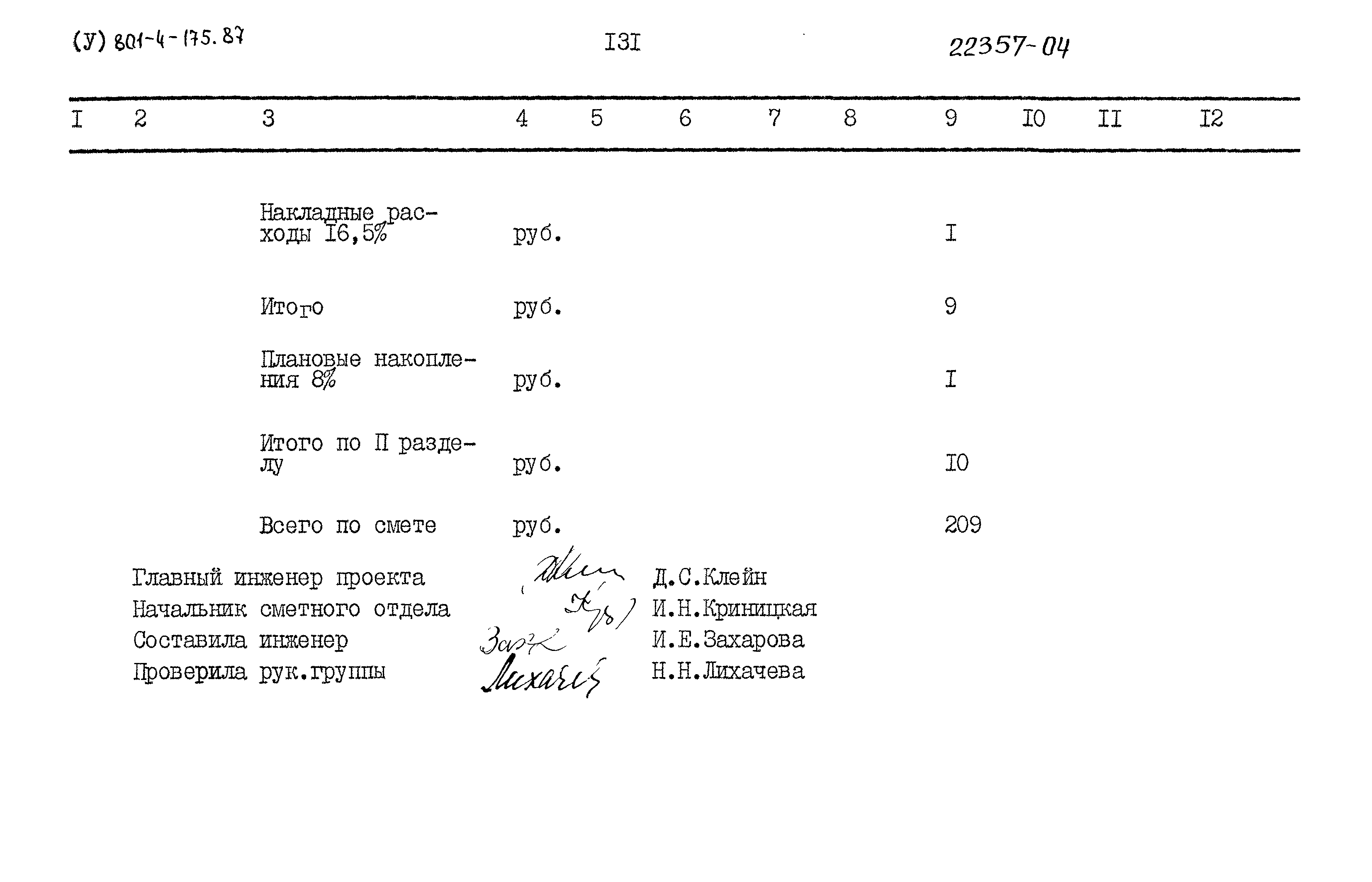 Типовой проект 801-4-175.87