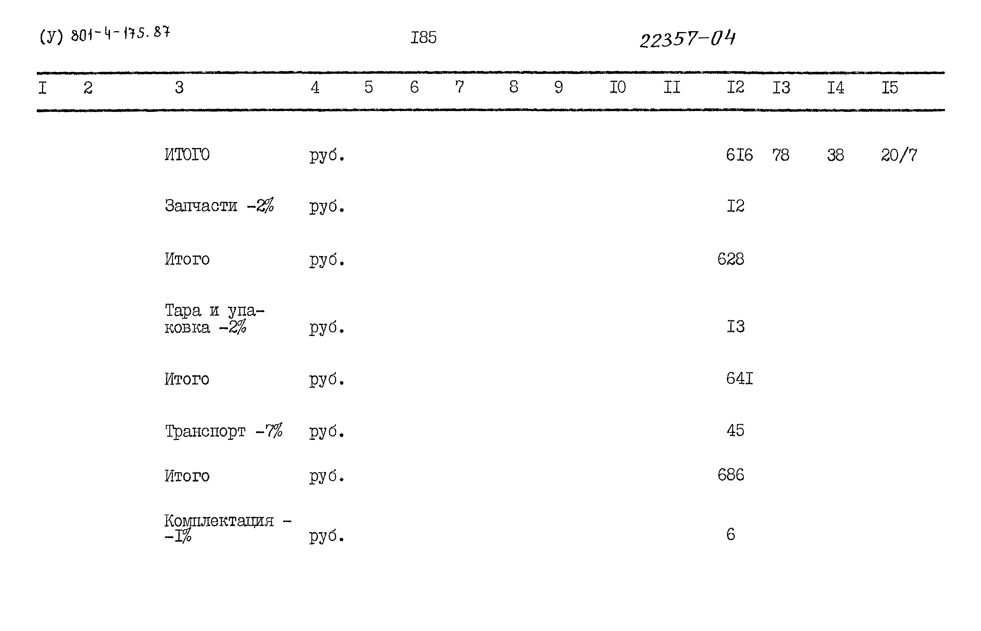 Типовой проект 801-4-175.87